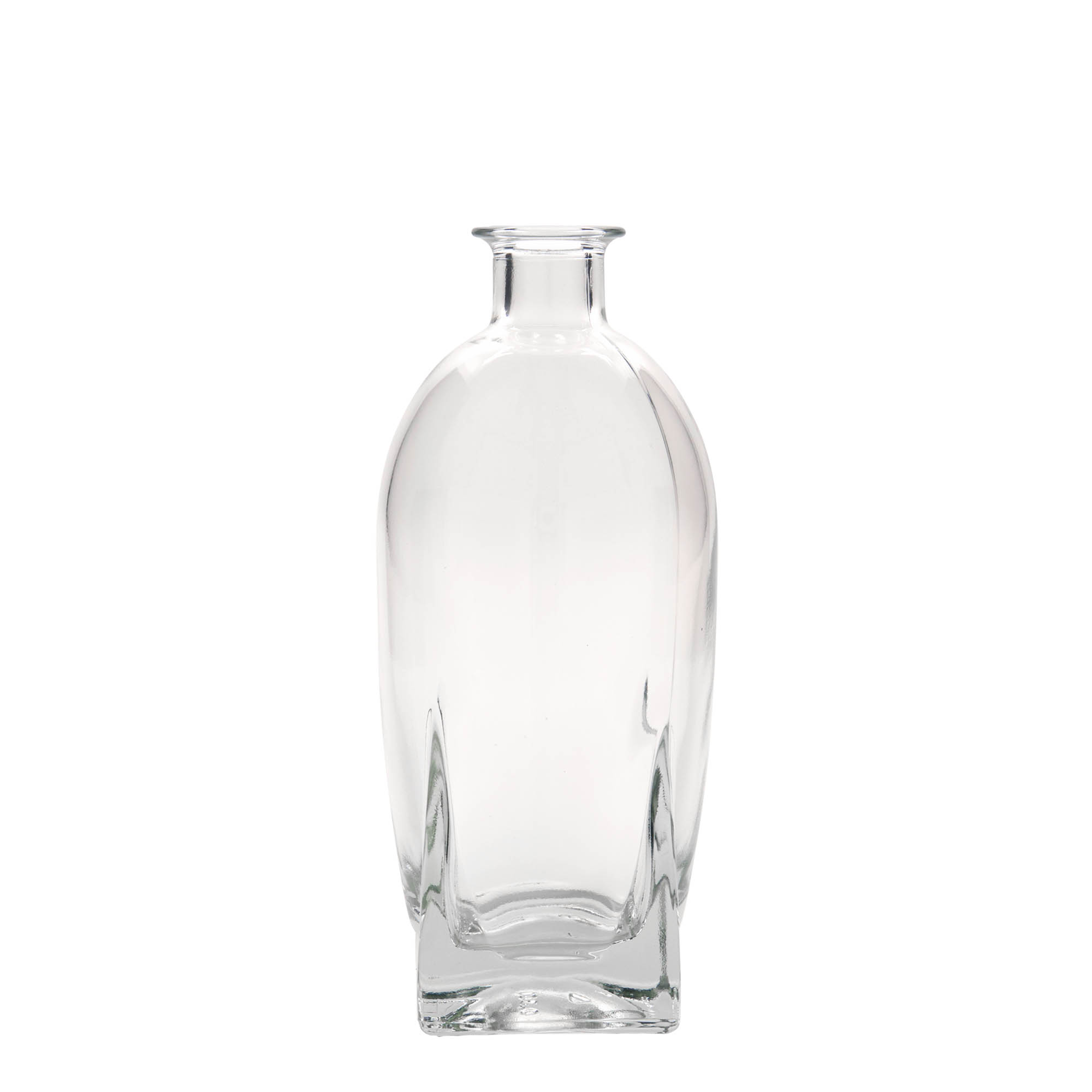 500 ml lasipullo 'Zino', nelikulmainen, suuaukko: korkki 500 ml lasipullo 'Zino', nelikulmainen, suuaukko: korkki