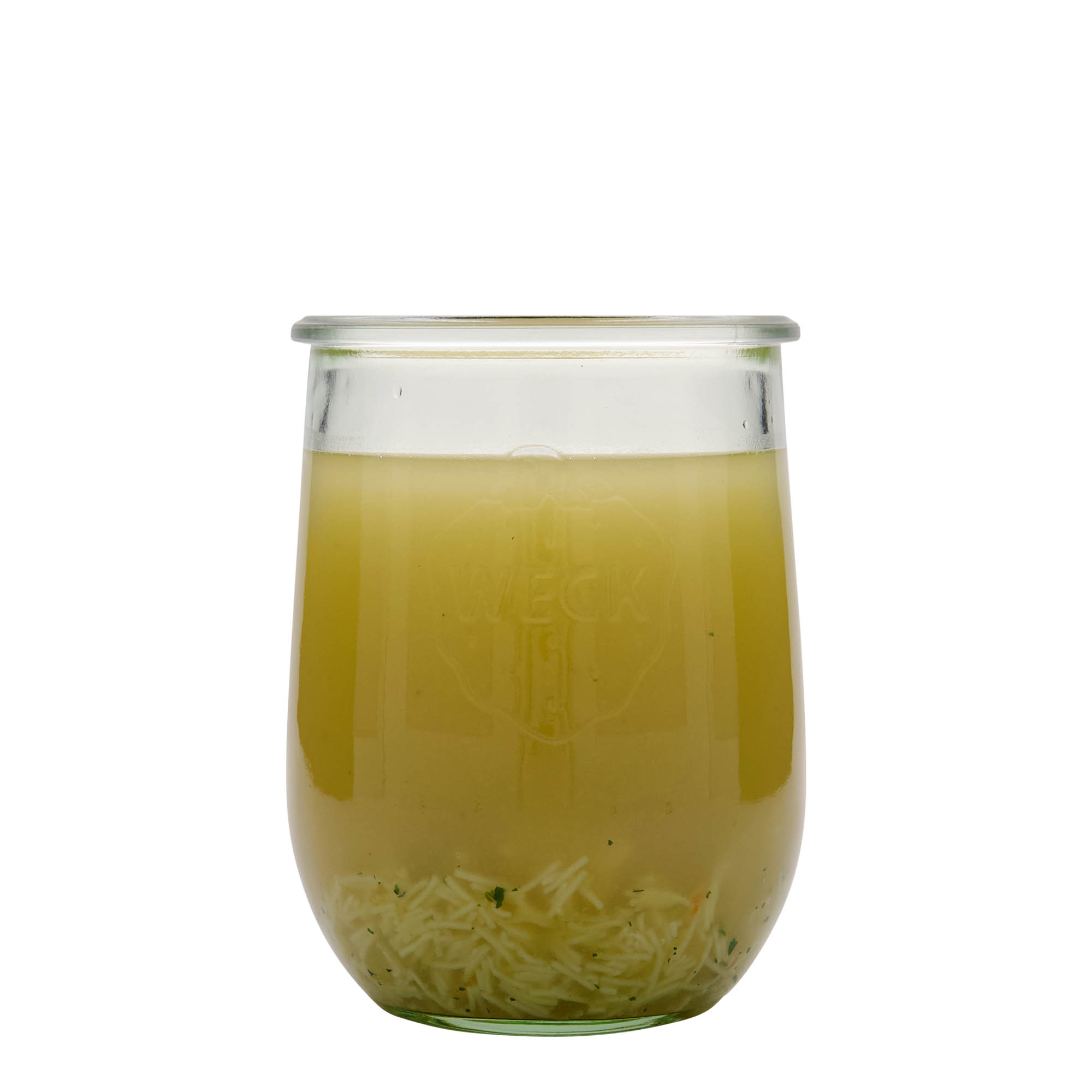 1.050 ml WECK-tulppalasi, suuaukko: pyöreä reuna