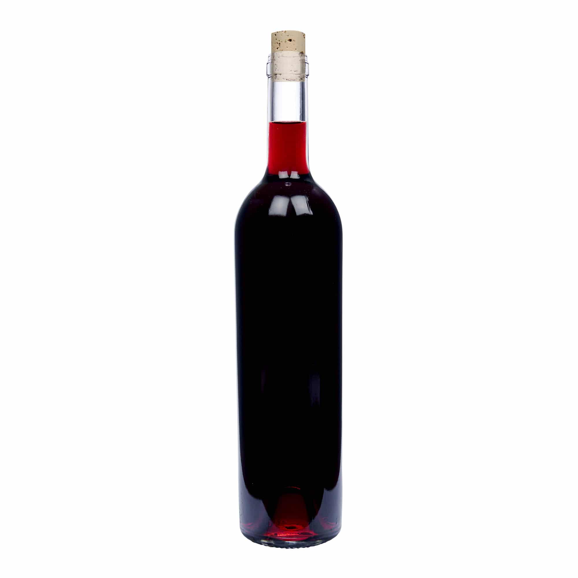 750 ml viinipullo ”Liberty”, suuaukko: korkki