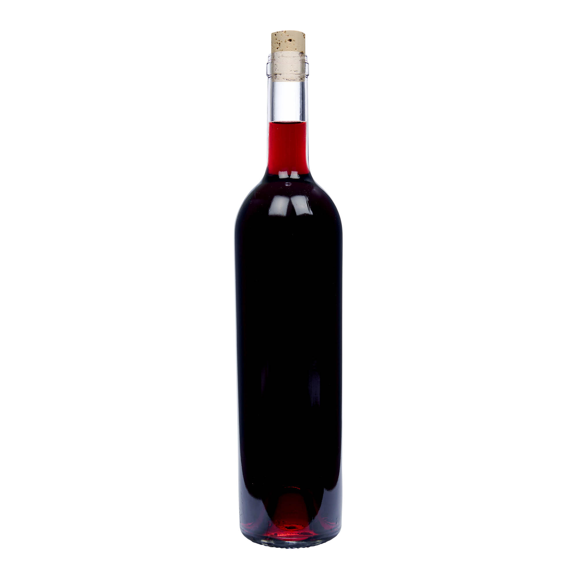 750 ml viinipullo ”Liberty”, suuaukko: korkki