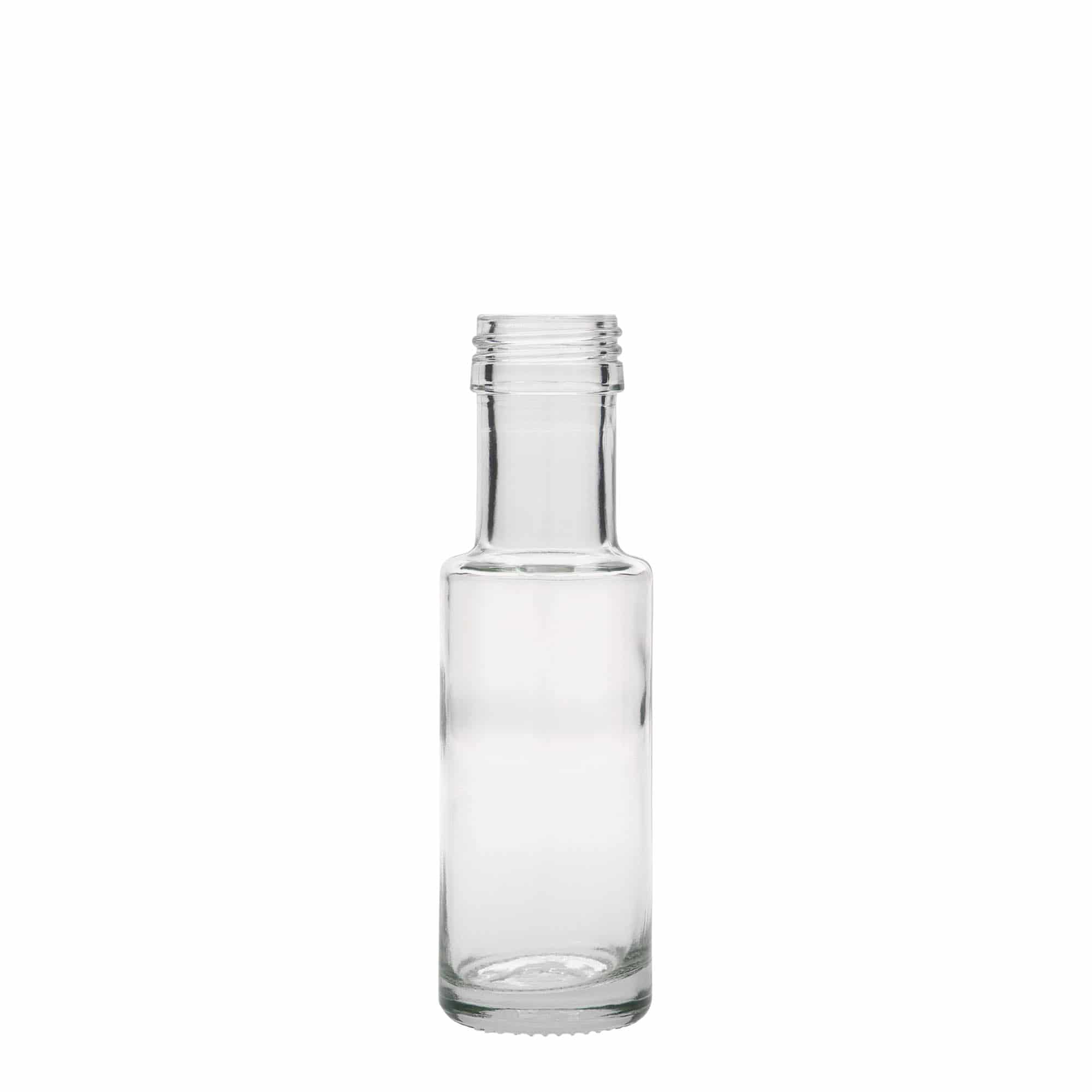 100 ml lasipullo 'Dorica', suuaukko: PP 31,5