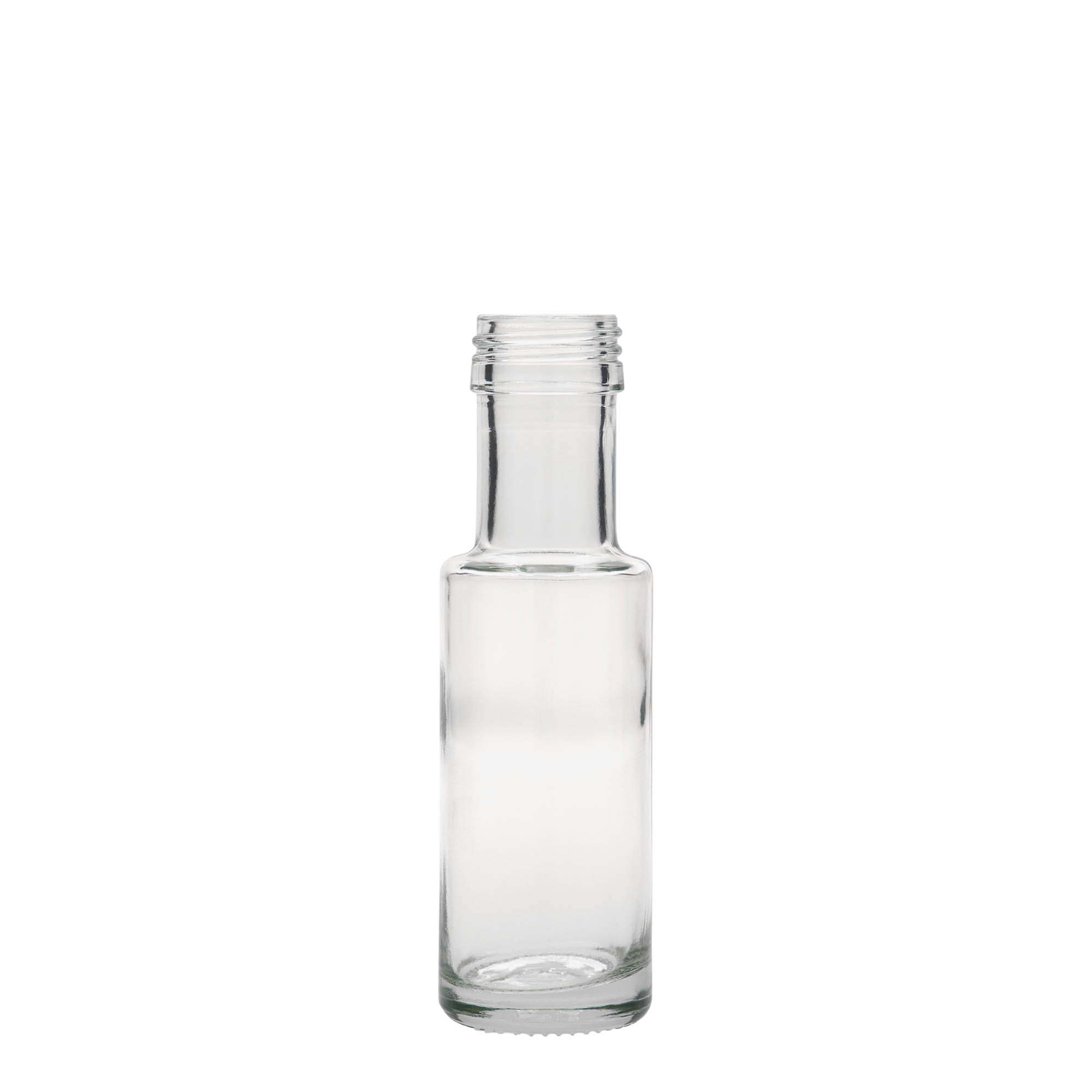 100 ml lasipullo 'Dorica', suuaukko: PP 31,5 100 ml lasipullo 'Dorica', suuaukko: PP 31,5