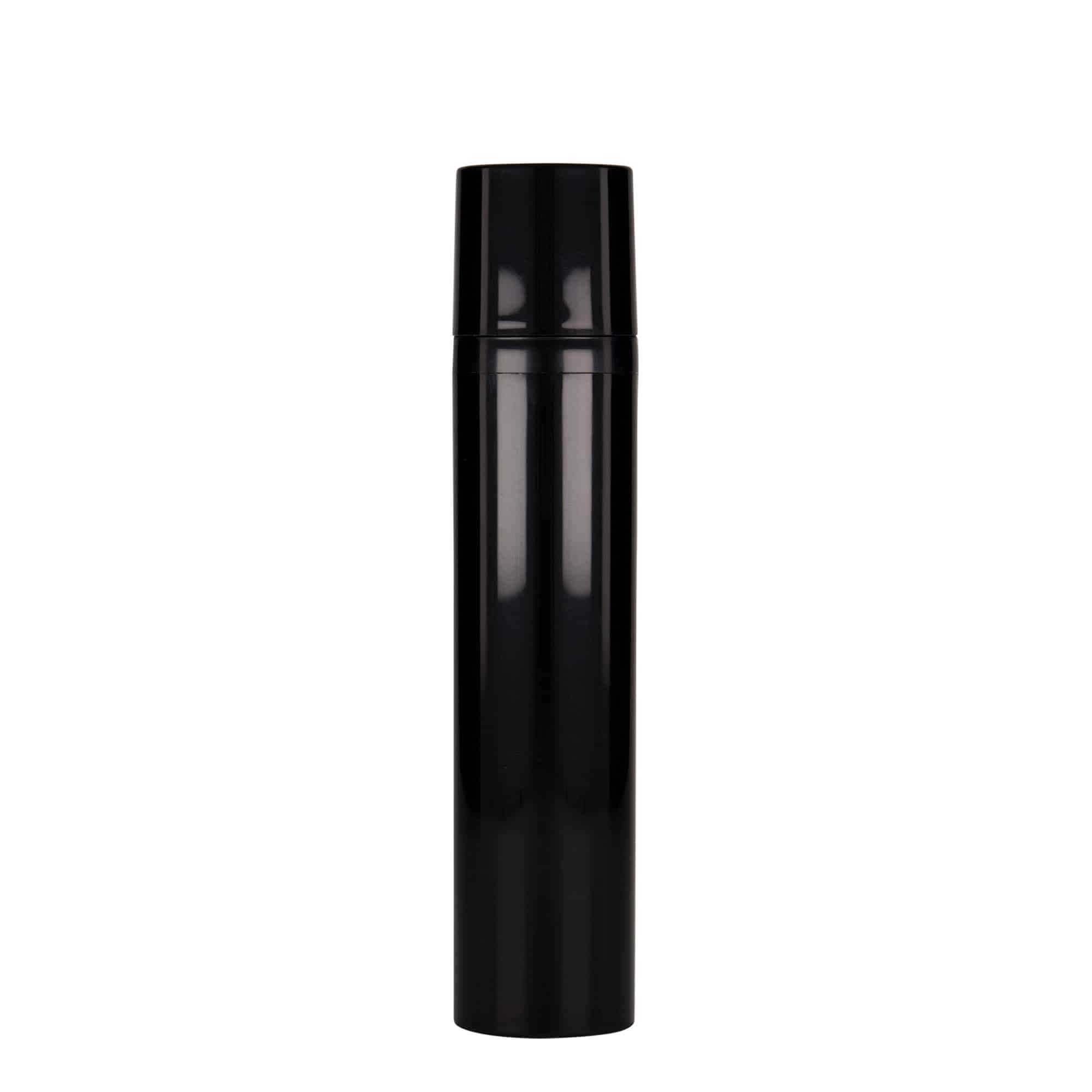 100 ml Airless-annostelija 'Mezzo', PP-muovi, musta