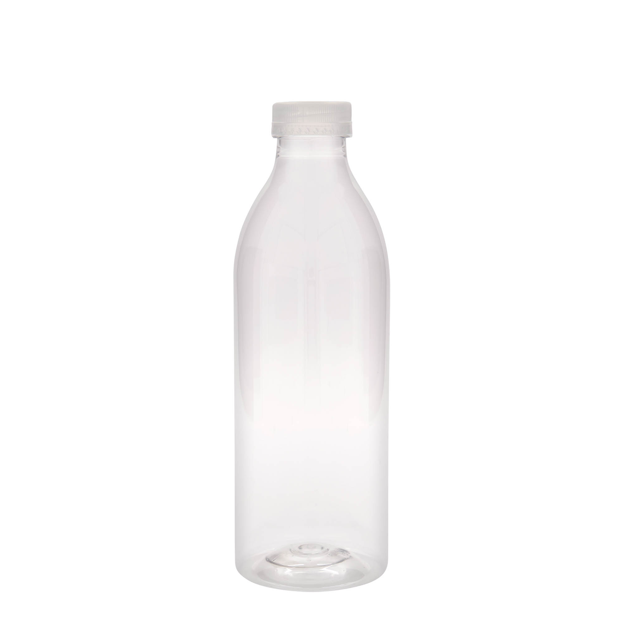 1 000 ml PET-pullo standard, muovi, suuaukon halkaisija: 38 mm