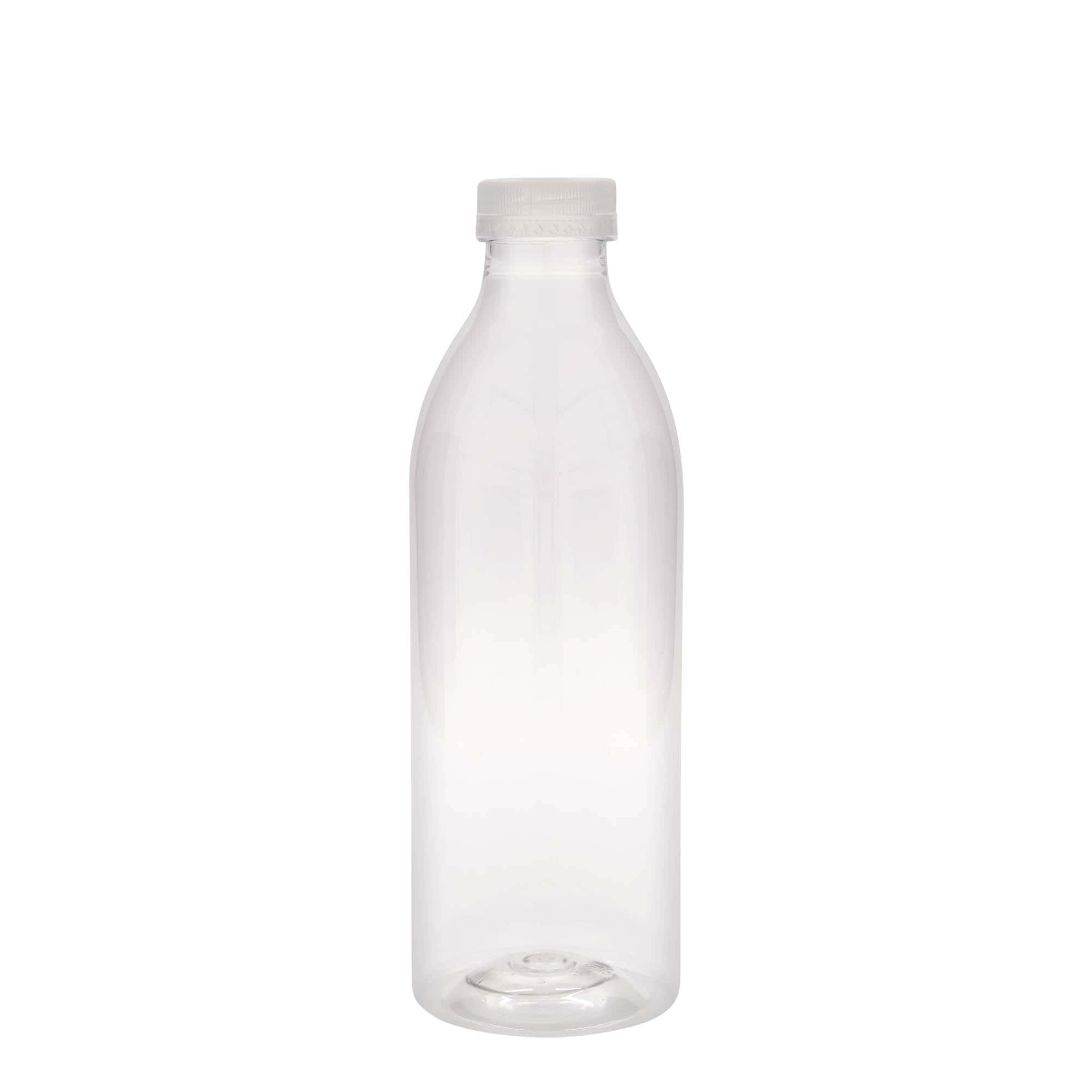 1 000 ml PET-pullo standard, muovi, suuaukon halkaisija: 38 mm