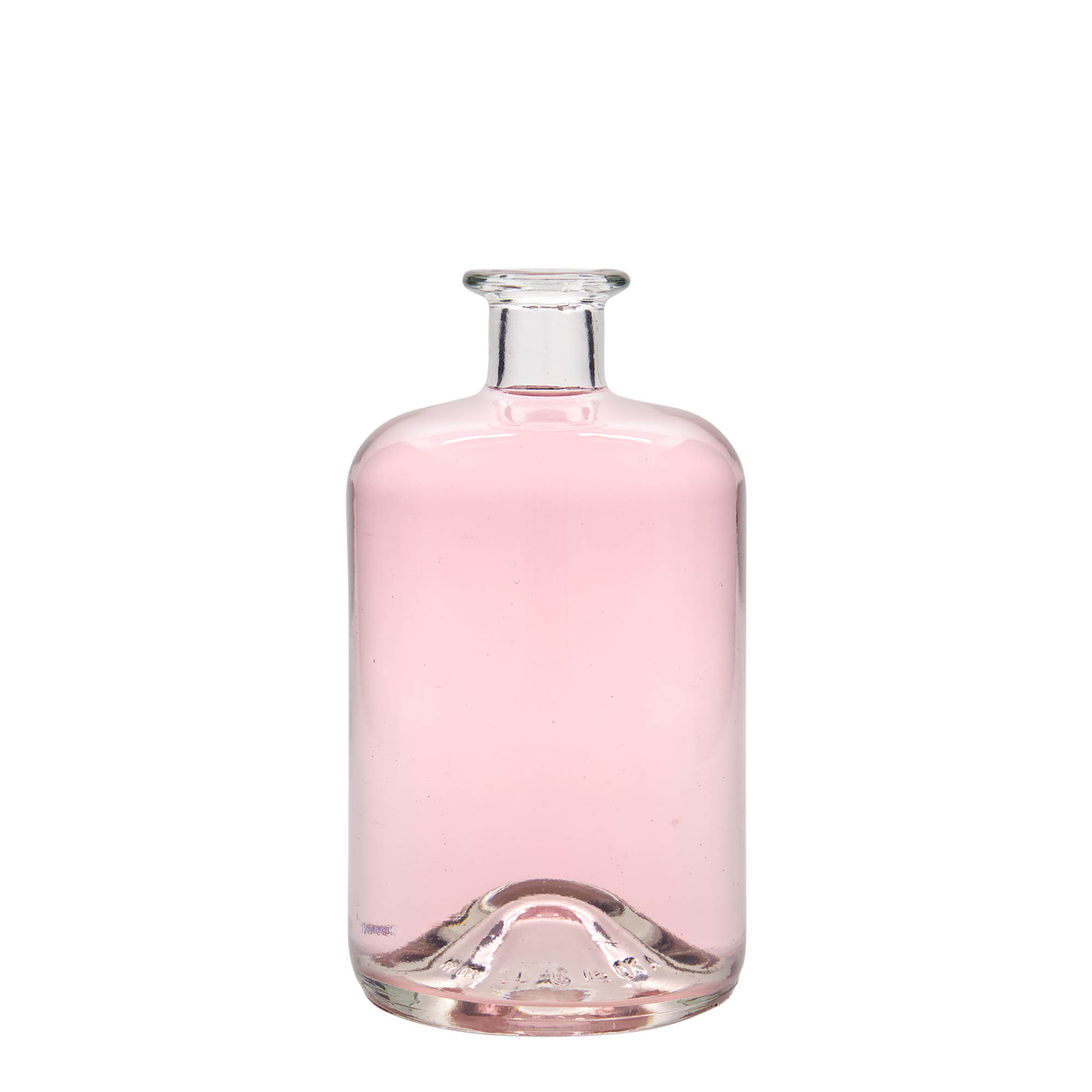 700 ml lasipullo apteekkarille, suuaukko: korkki