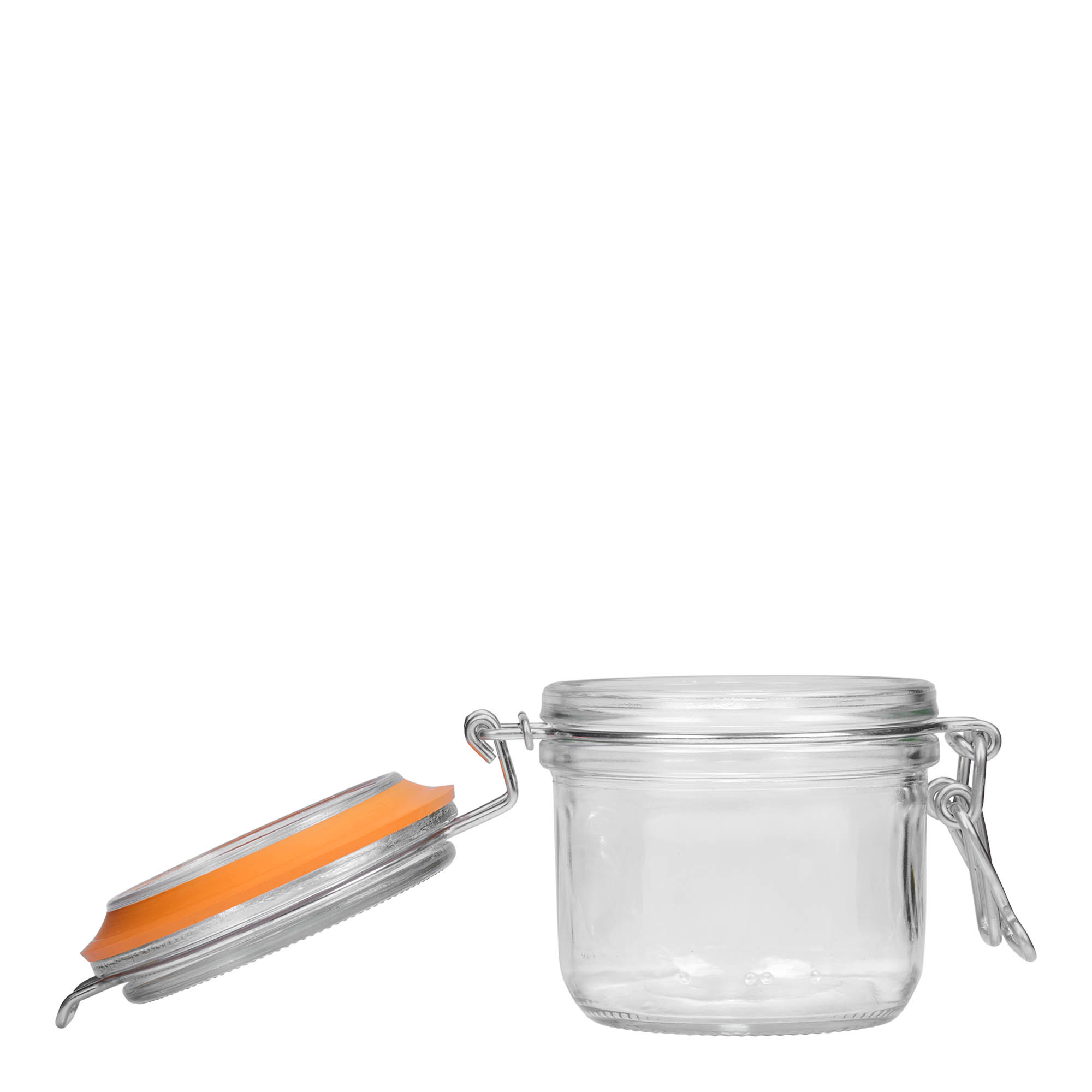 200 ml rautalankakannellinen lasipurkki 'Le Parfait Super Terrine', suuaukko: rautalankalukko