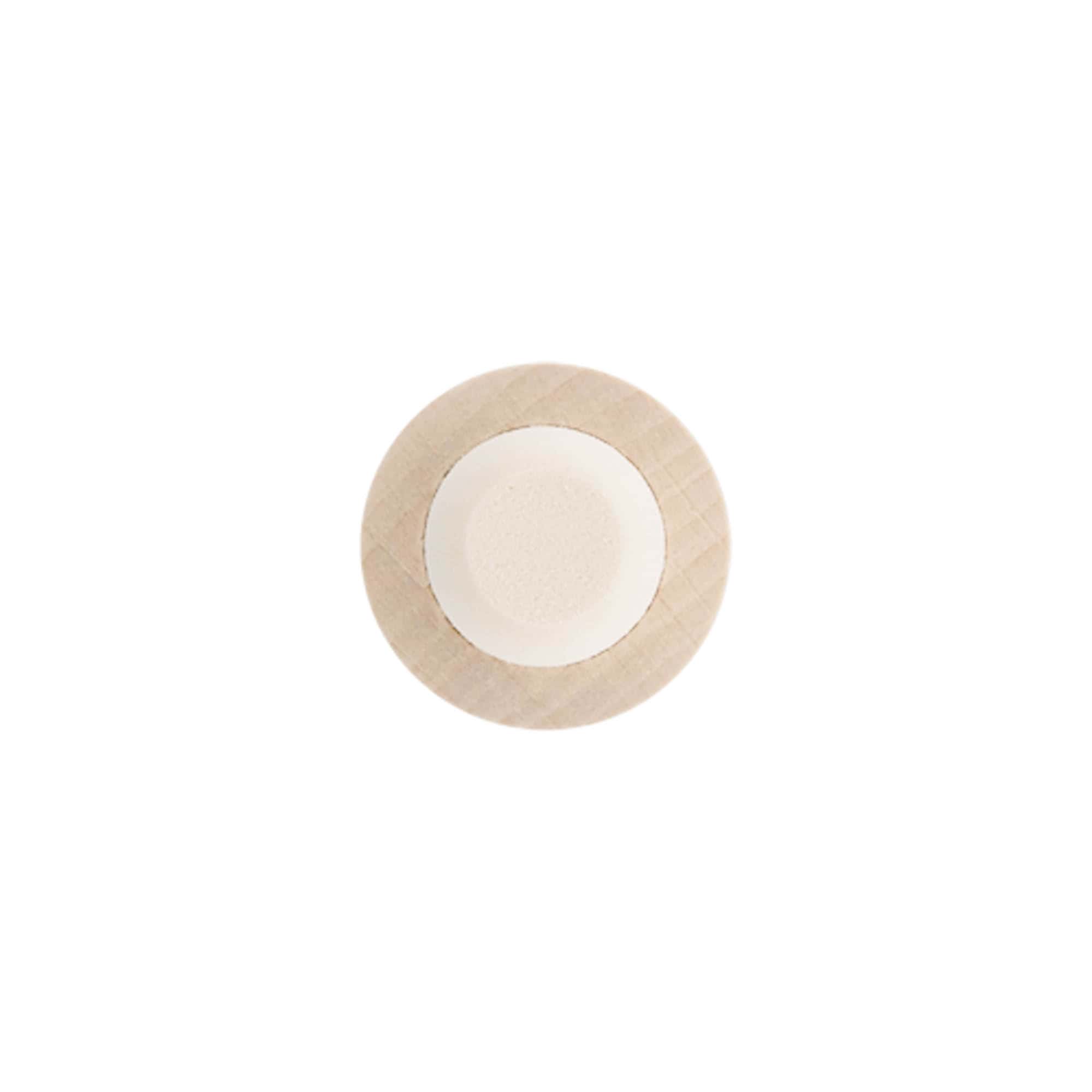 Kahvakorkki 18 mm, puu/muovi, suulle: korkki Kahvakorkki 18 mm, puu/muovi, suulle: korkki
