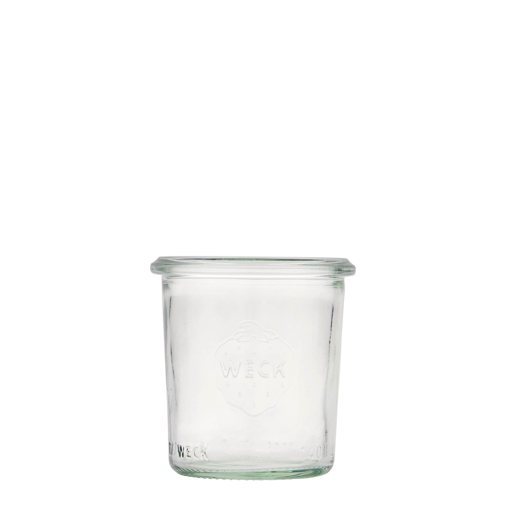 140 ml WECK-kaatopurkki, suuaukko: pyöreä reuna