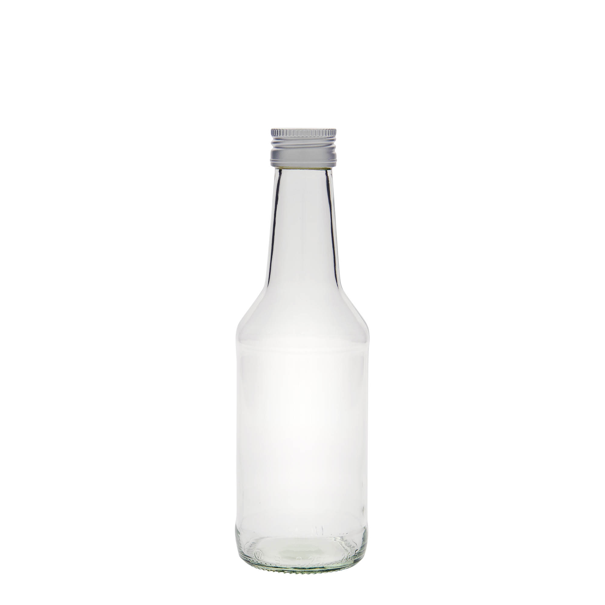 250 ml lasipullo ”Nils”, suuaukko: PP 28