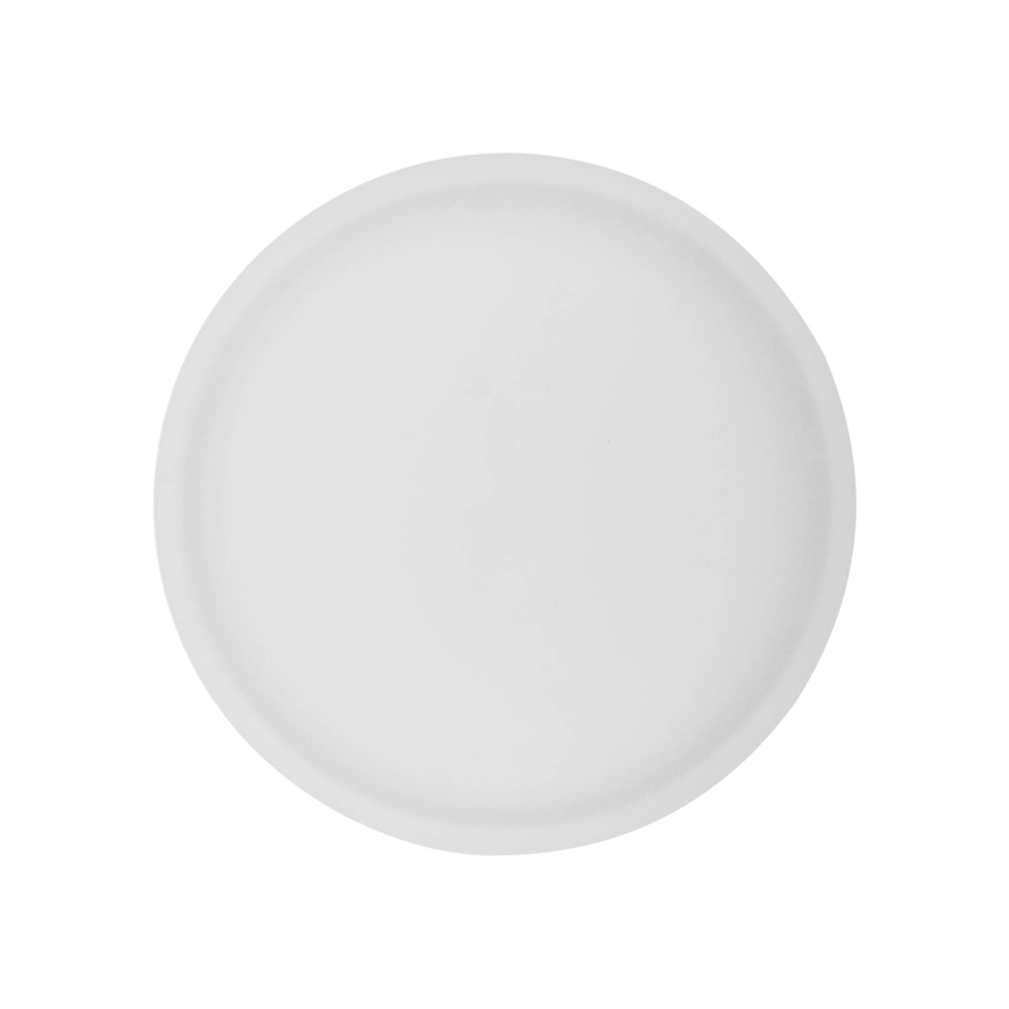 Kierrettävä korkki ”Clear/Platin Edition”, PP-muovi, valkoinen, suuaukolle: 53/2P