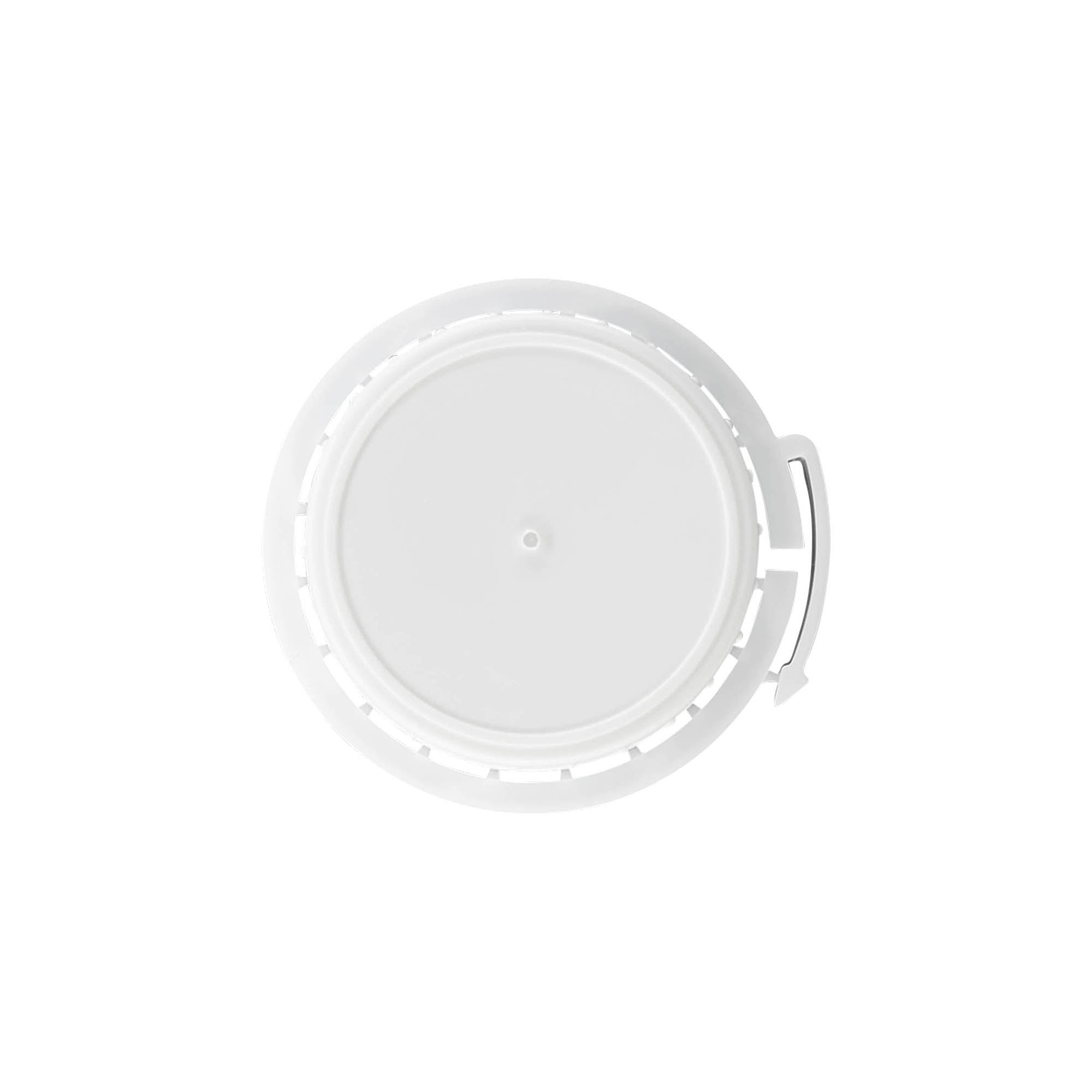 Ruuvikorkki alumiinipulloon, PP-muovia, valkoinen, suuaukolle: DIN 32 Ruuvikorkki alumiinipulloon, PP-muovia, valkoinen, suuaukolle: DIN 32