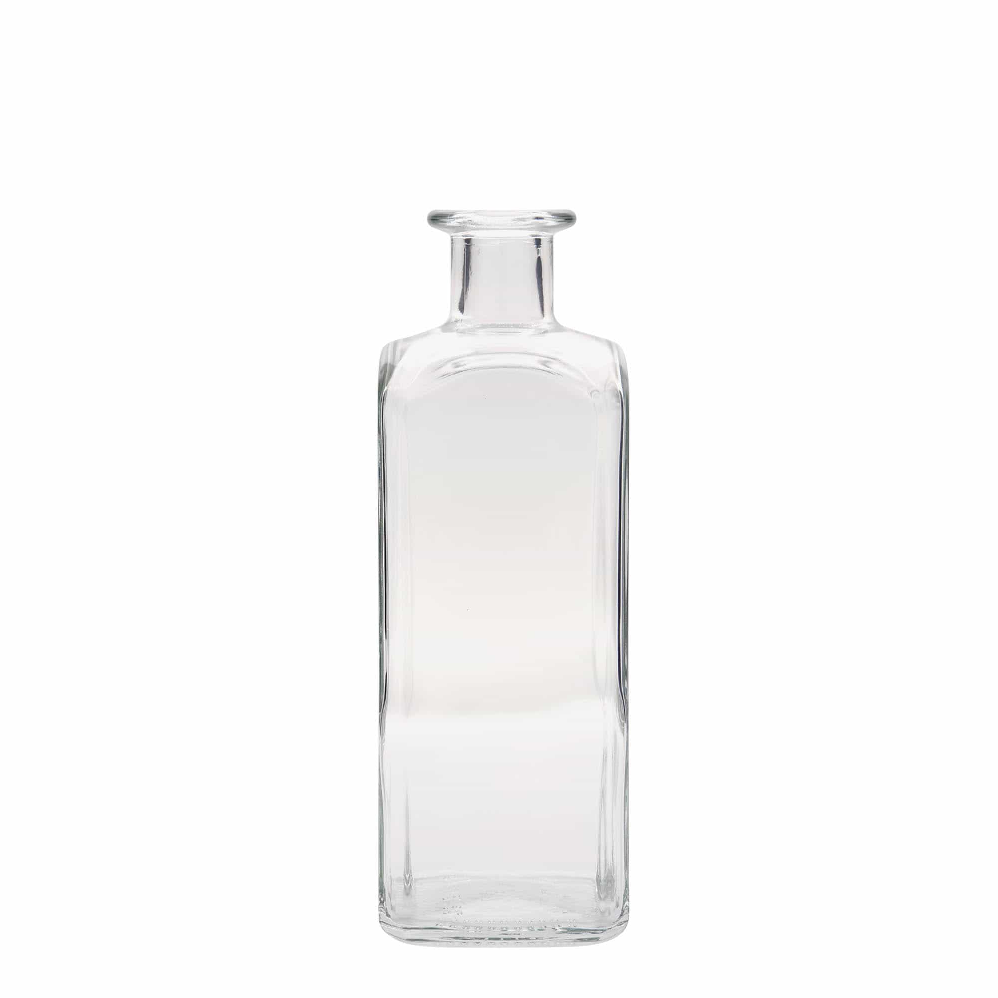 500 ml apteekkarin lasipullo Carré, neliö, suu: korkki 500 ml apteekkarin lasipullo Carré, neliö, suu: korkki