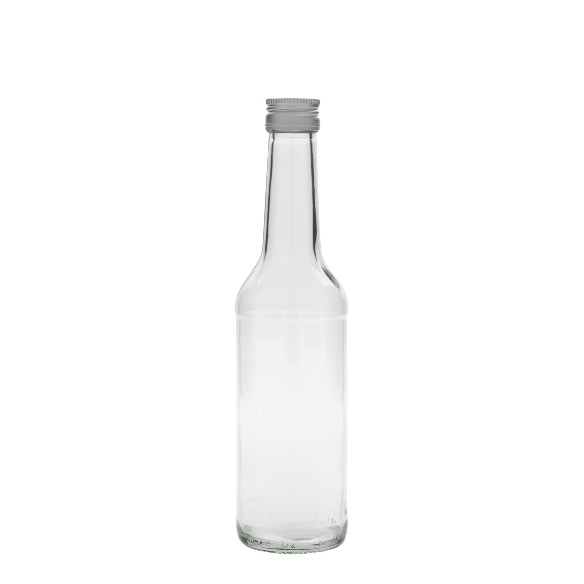 350 ml lasipullo suorakauluksella, suuaukko: PP 28 350 ml lasipullo suorakauluksella, suuaukko: PP 28