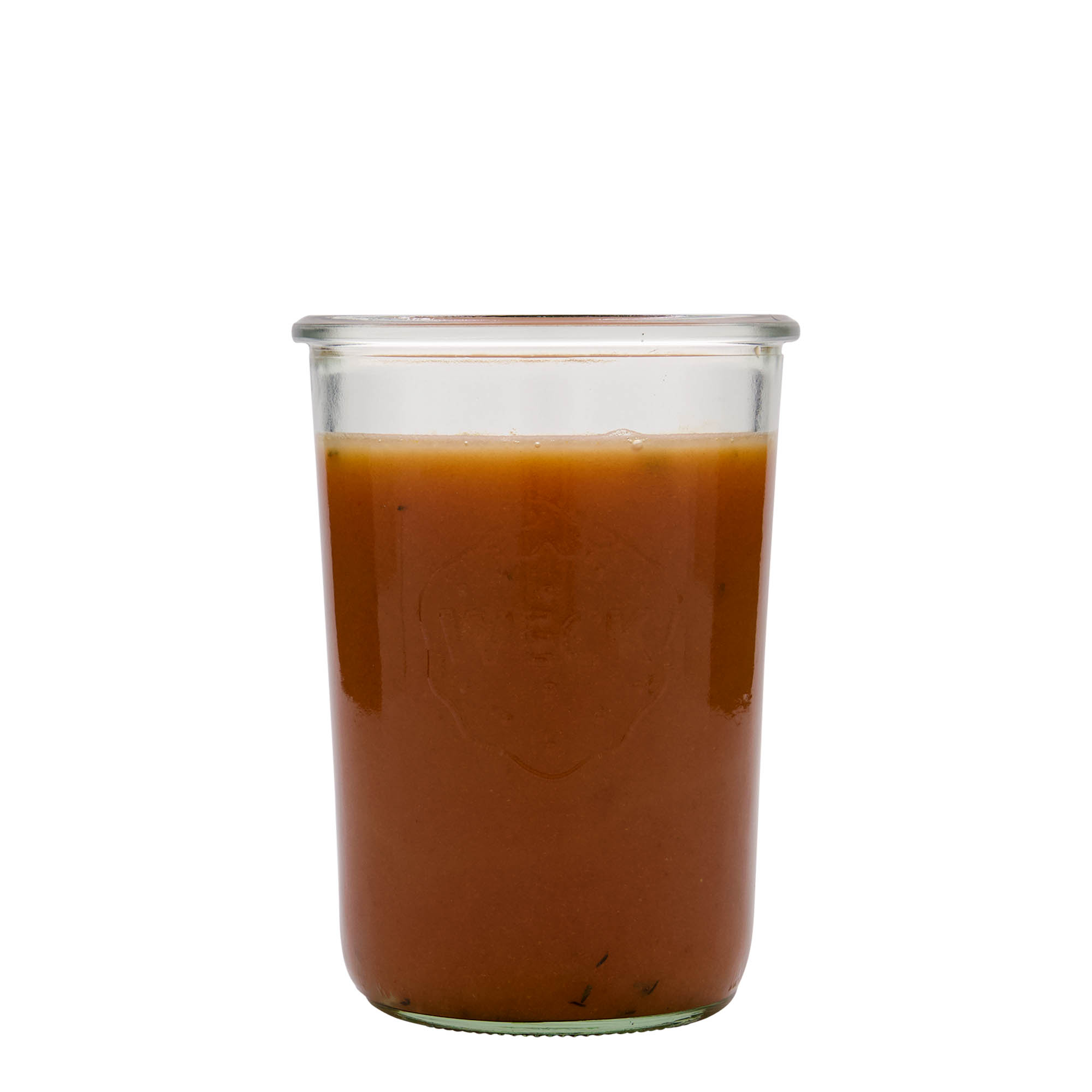 850 ml WECK-kaatopurkki, suuaukko: pyöreä reuna