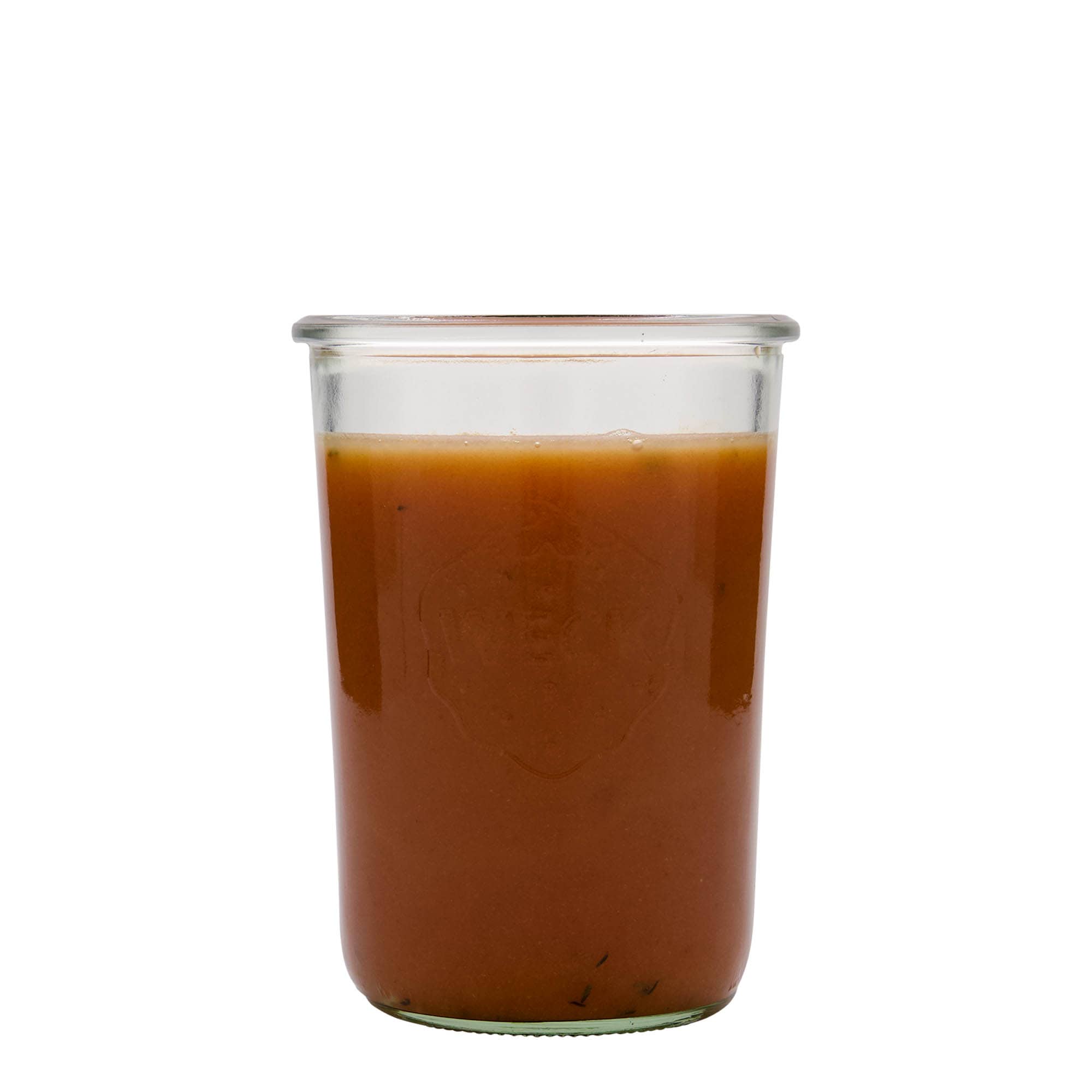 850 ml WECK-kaatopurkki, suuaukko: pyöreä reuna