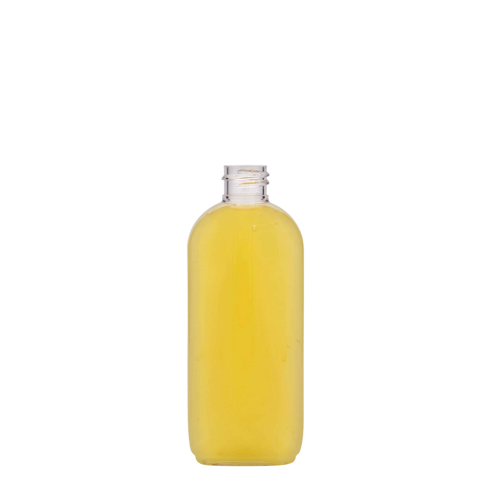 100 ml PET-pullo 'Iris', ovaali, muovi, suuaukko: 20/410