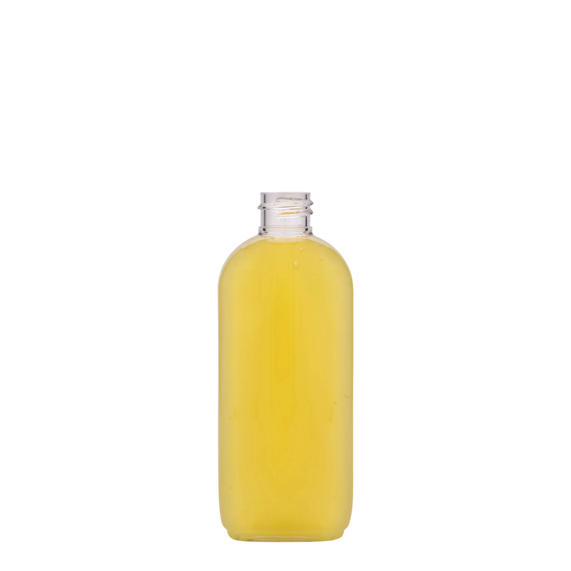 100 ml PET-pullo 'Iris', ovaali, muovi, suuaukko: 20/410 100 ml PET-pullo 'Iris', ovaali, muovi, suuaukko: 20/410
