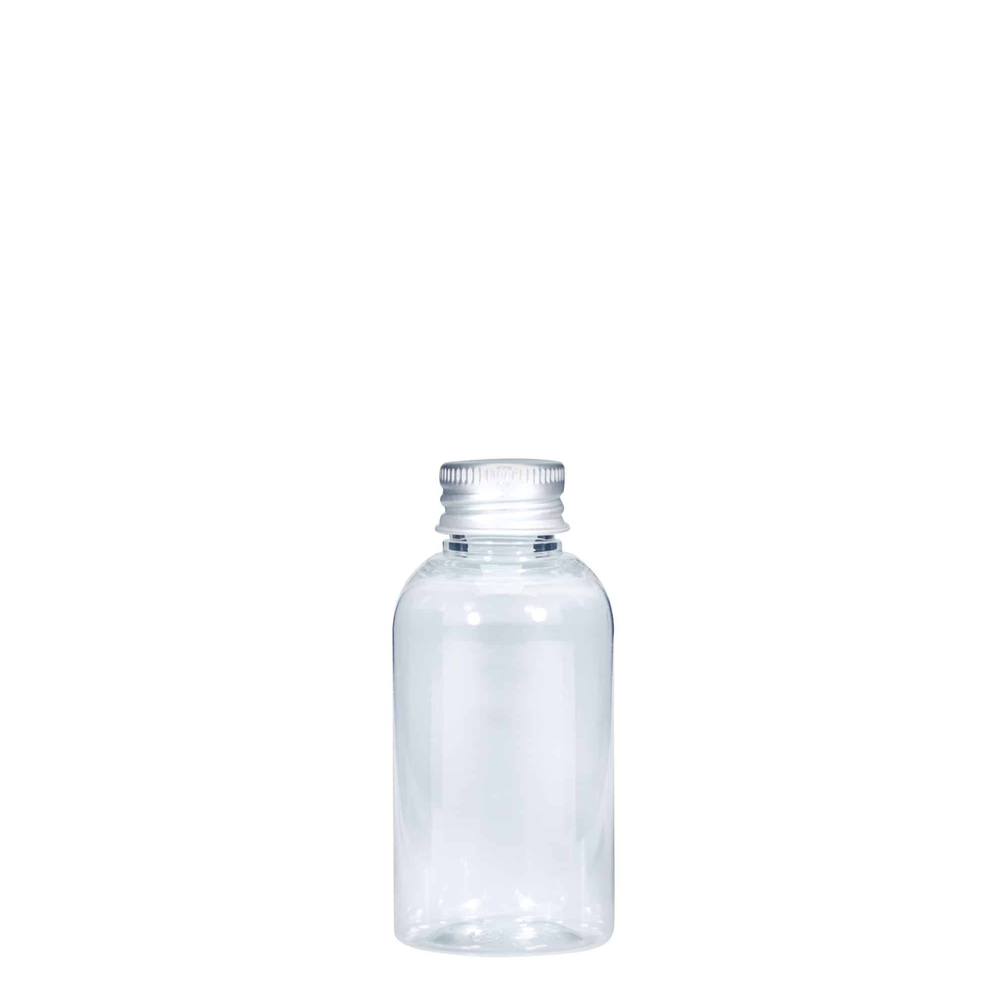 50 ml PET-pullo 'Boston', muovi, suu: GPI 20/410 50 ml PET-pullo 'Boston', muovi, suu: GPI 20/410