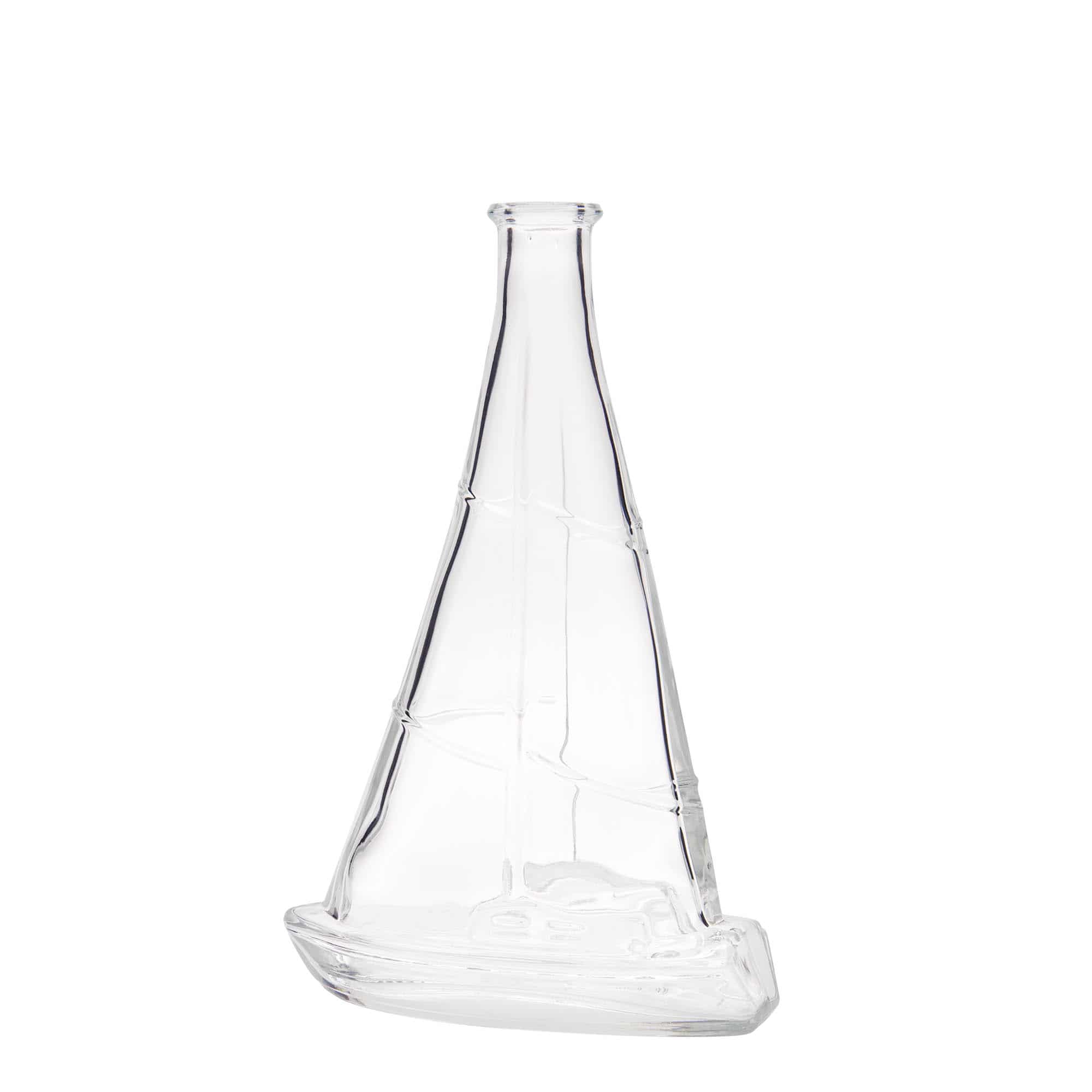 350 ml lasipullo 'Purjevene', suu: korkki
