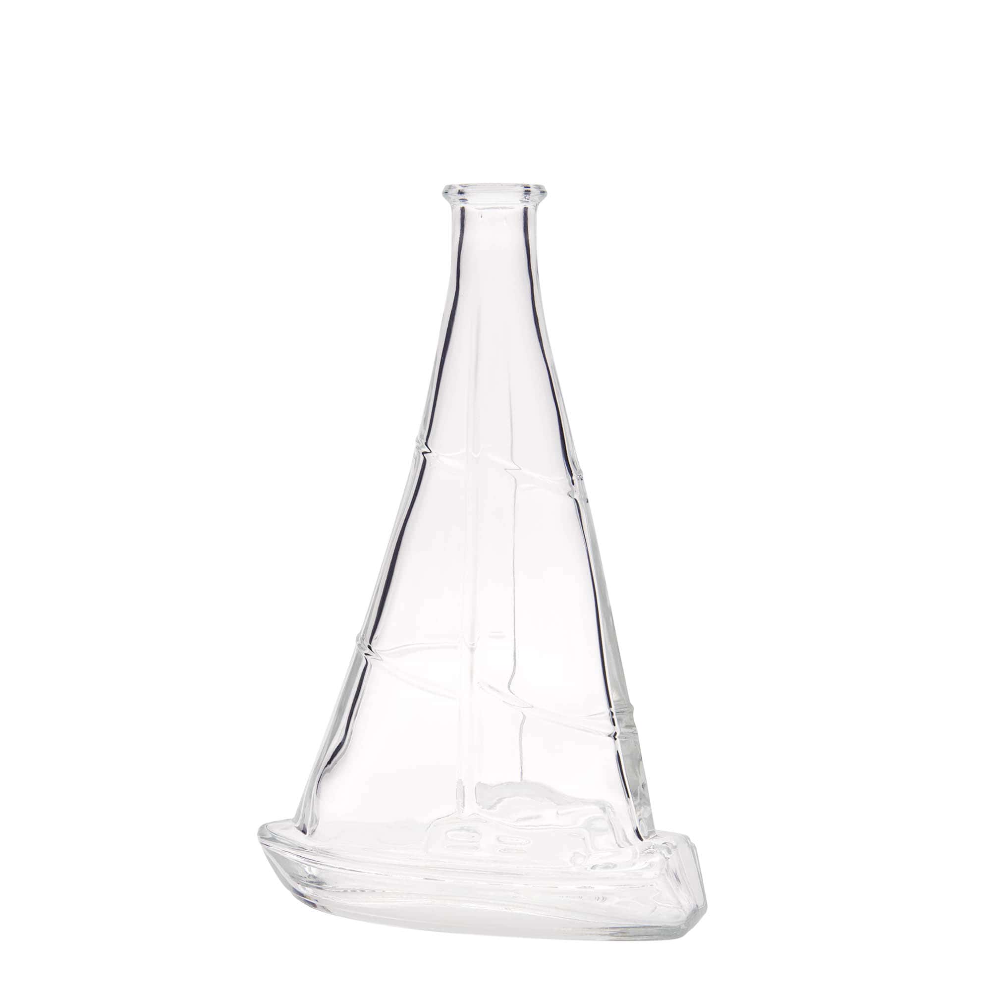 350 ml lasipullo ”Purjevene”, suuaukko: korkki