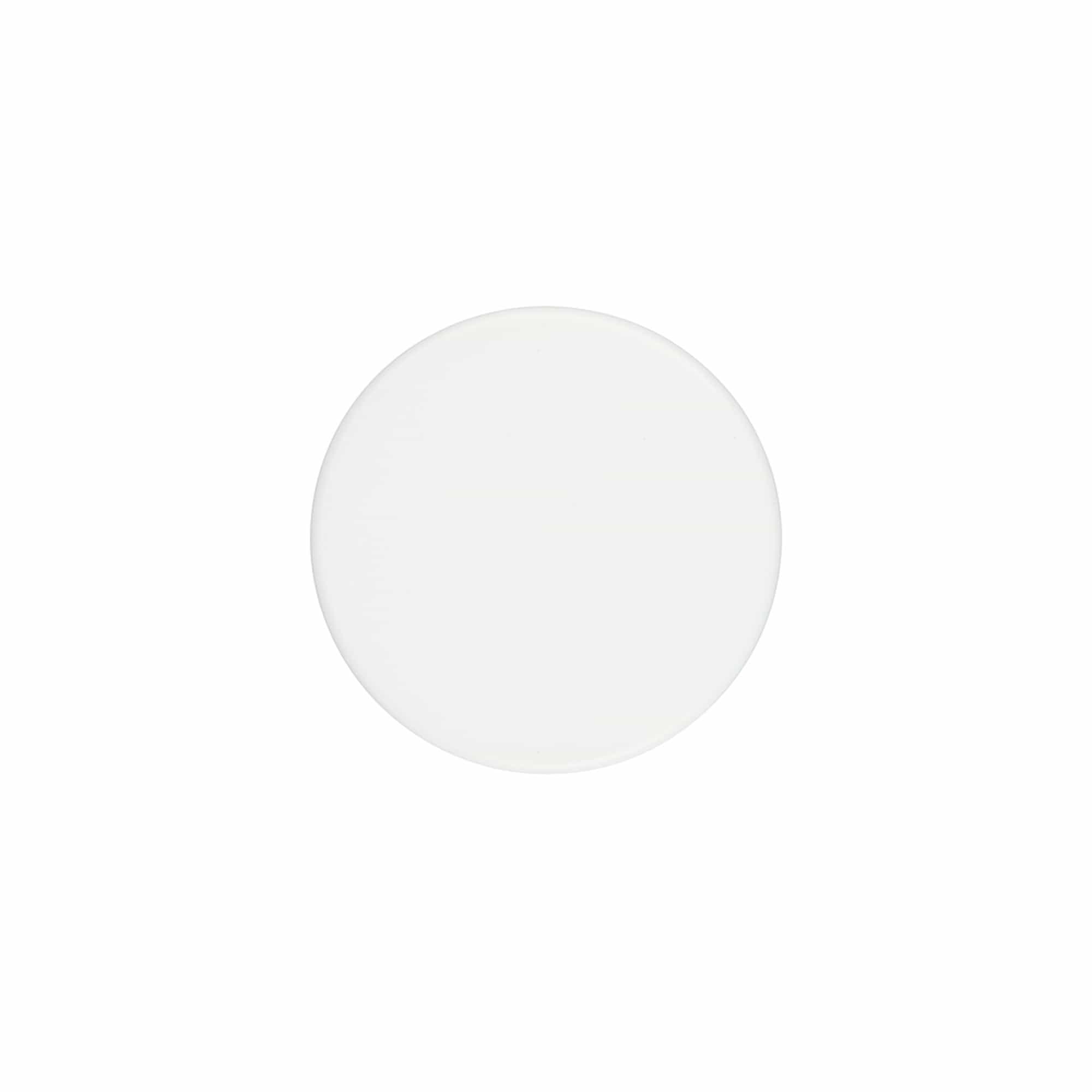 Ruuvikorkki 30 ml:lle 'Brown Line', PP, valkoinen