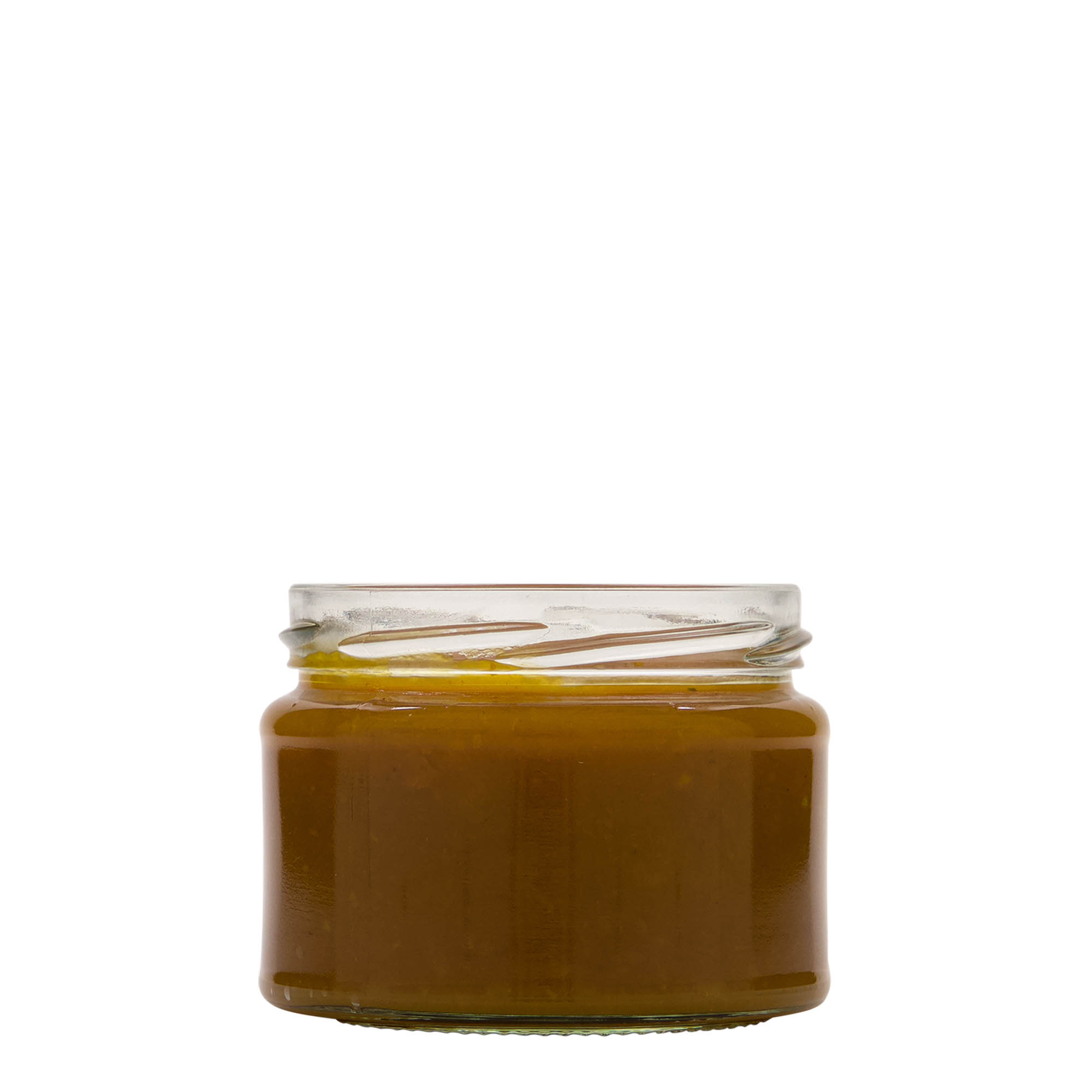 280 ml litteä pyöreä lasi, suuaukon tyyppi: Twist-Off (TO 82)