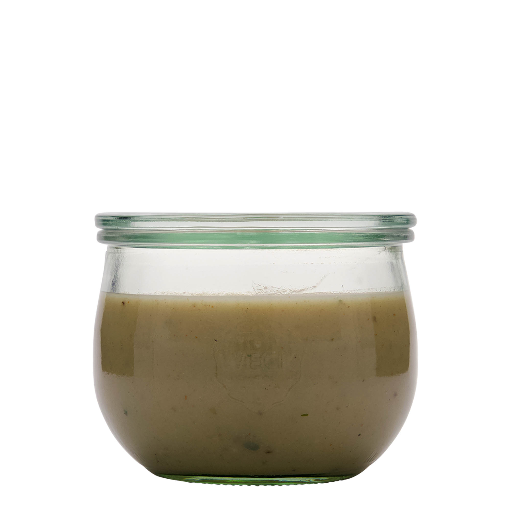 580 ml WECK-tulppulasi #, suuaukko: pyöreä reuna 580 ml WECK-tulppulasi #, suuaukko: pyöreä reuna
