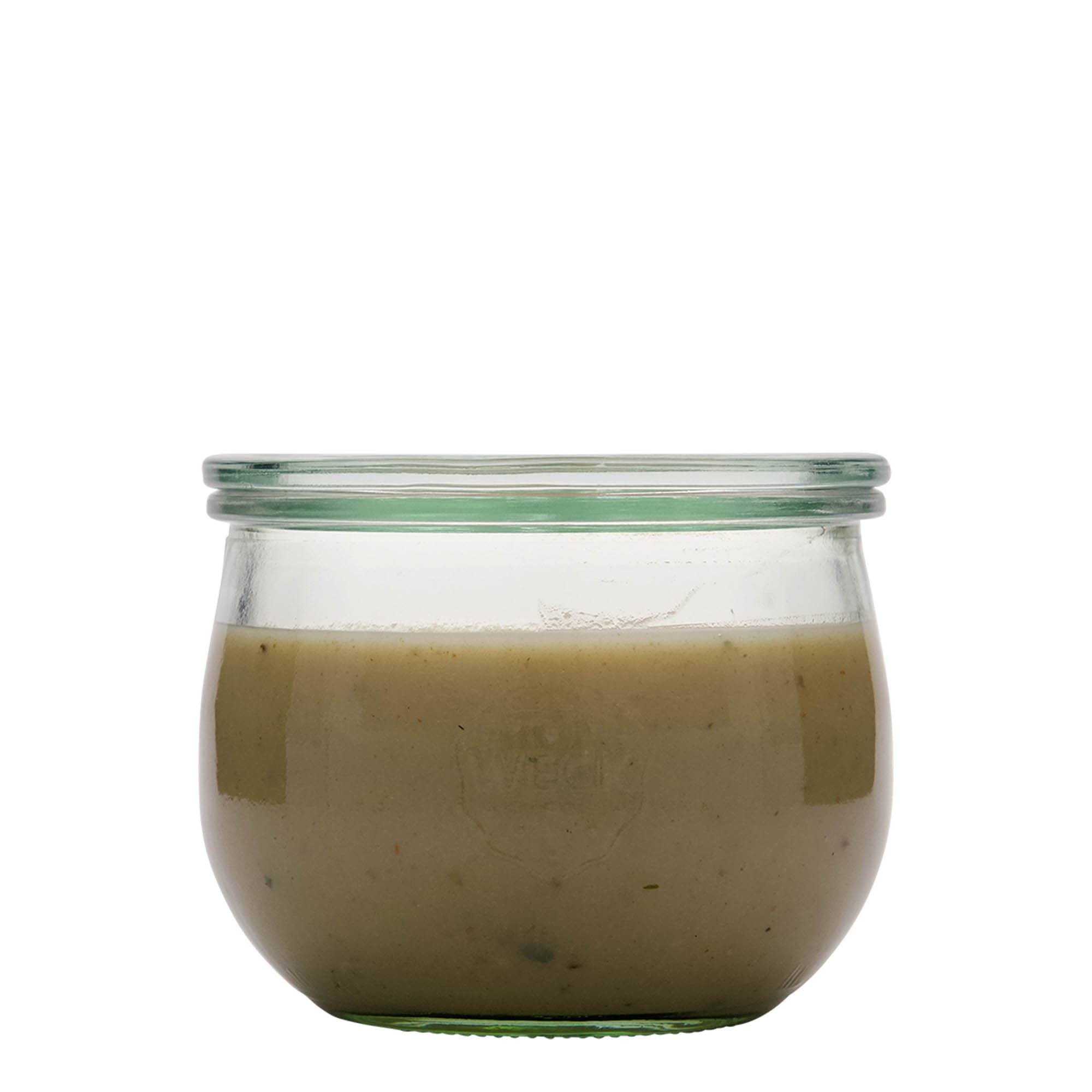 580 ml WECK-tulppulasi #, suuaukko: pyöreä reuna