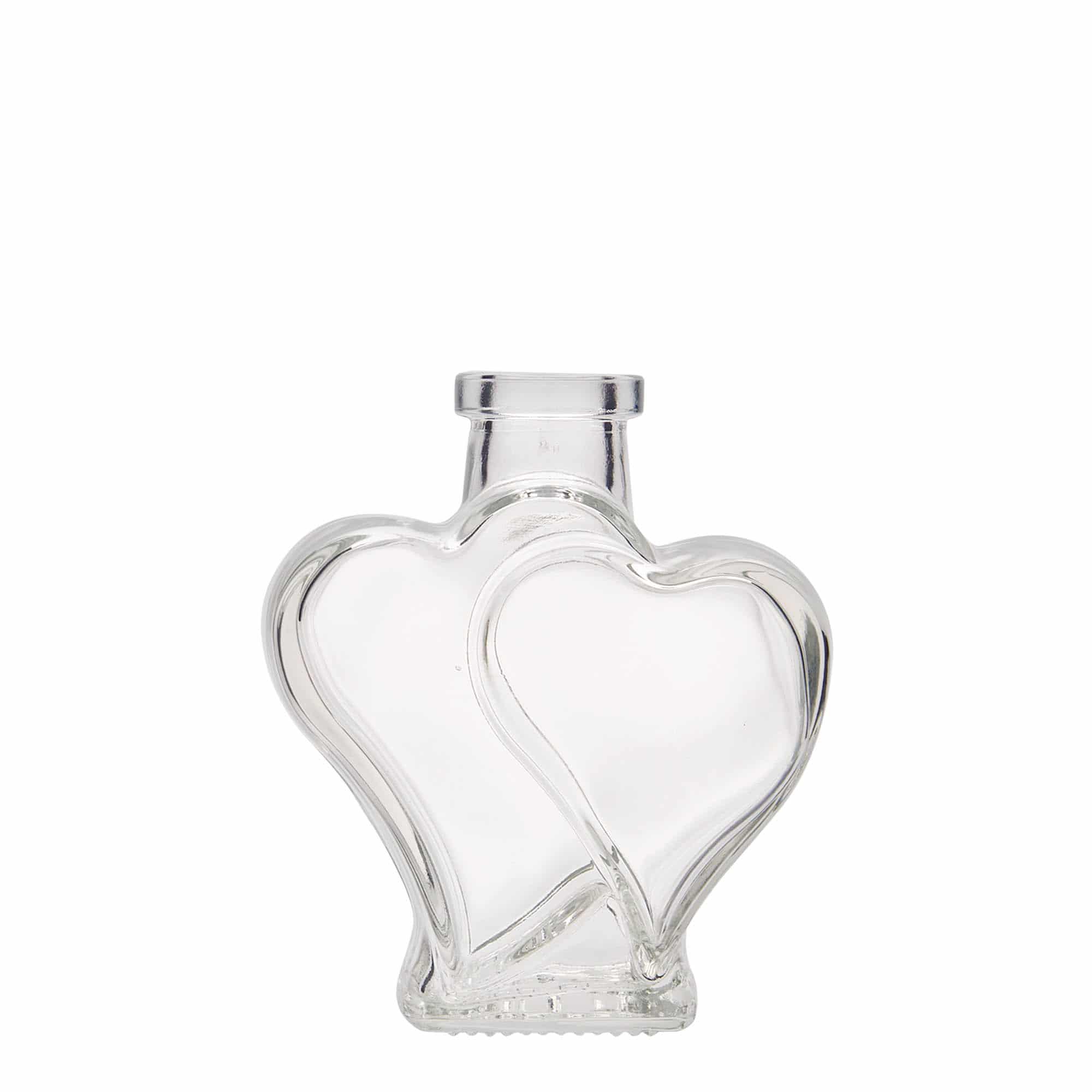 200 ml lasipullo 'Kaksoissydän', suu: korkki 200 ml lasipullo 'Kaksoissydän', suu: korkki