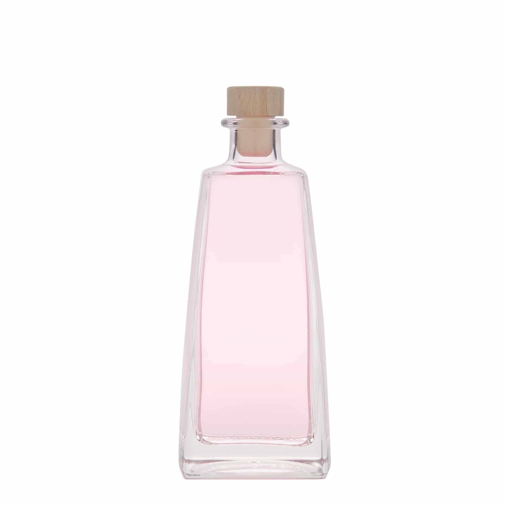 350 ml lasipullo ”Timmy”, suorakaide, suuaukko: korkki