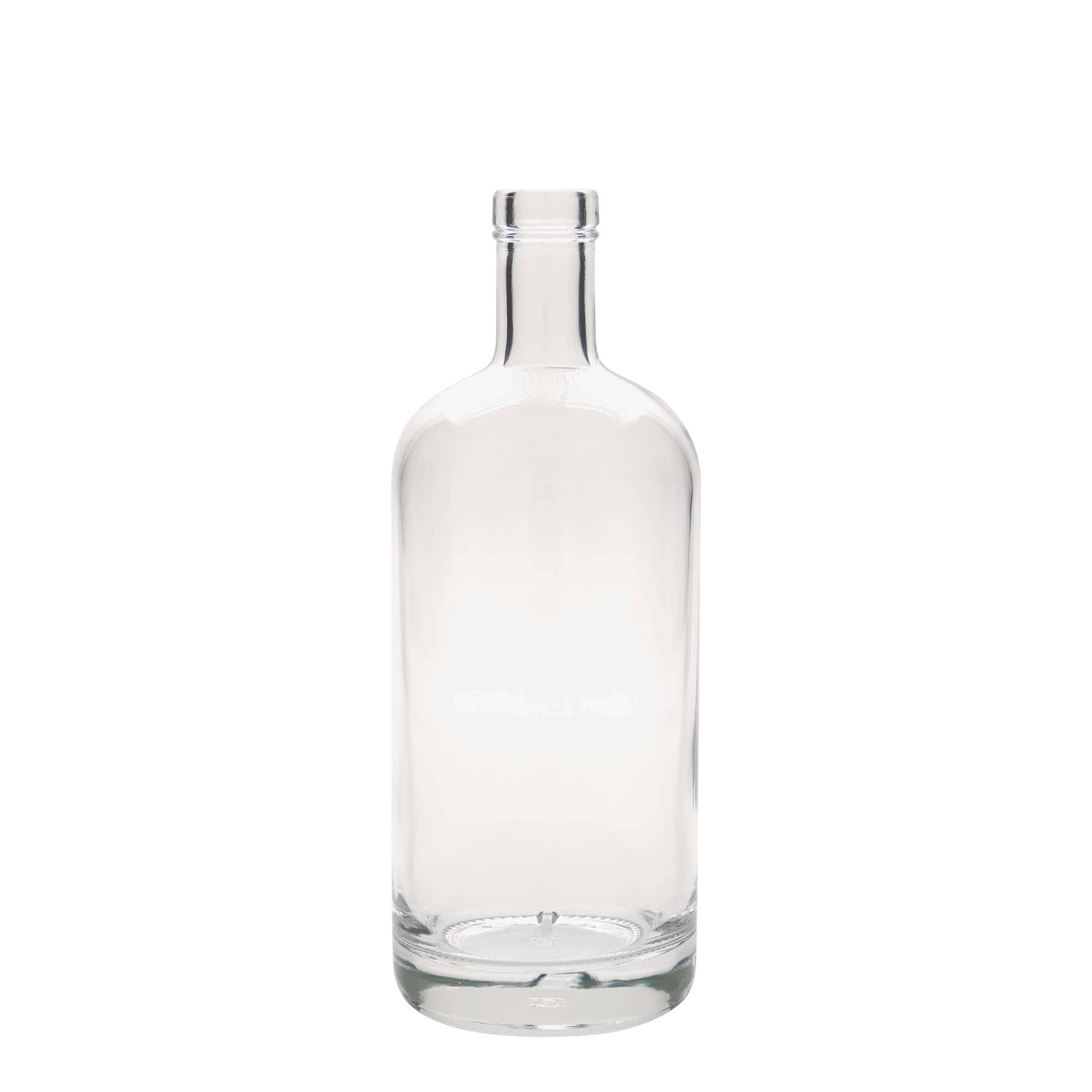 700 ml lasipullo 'Linea Uno', suuaukko: korkki