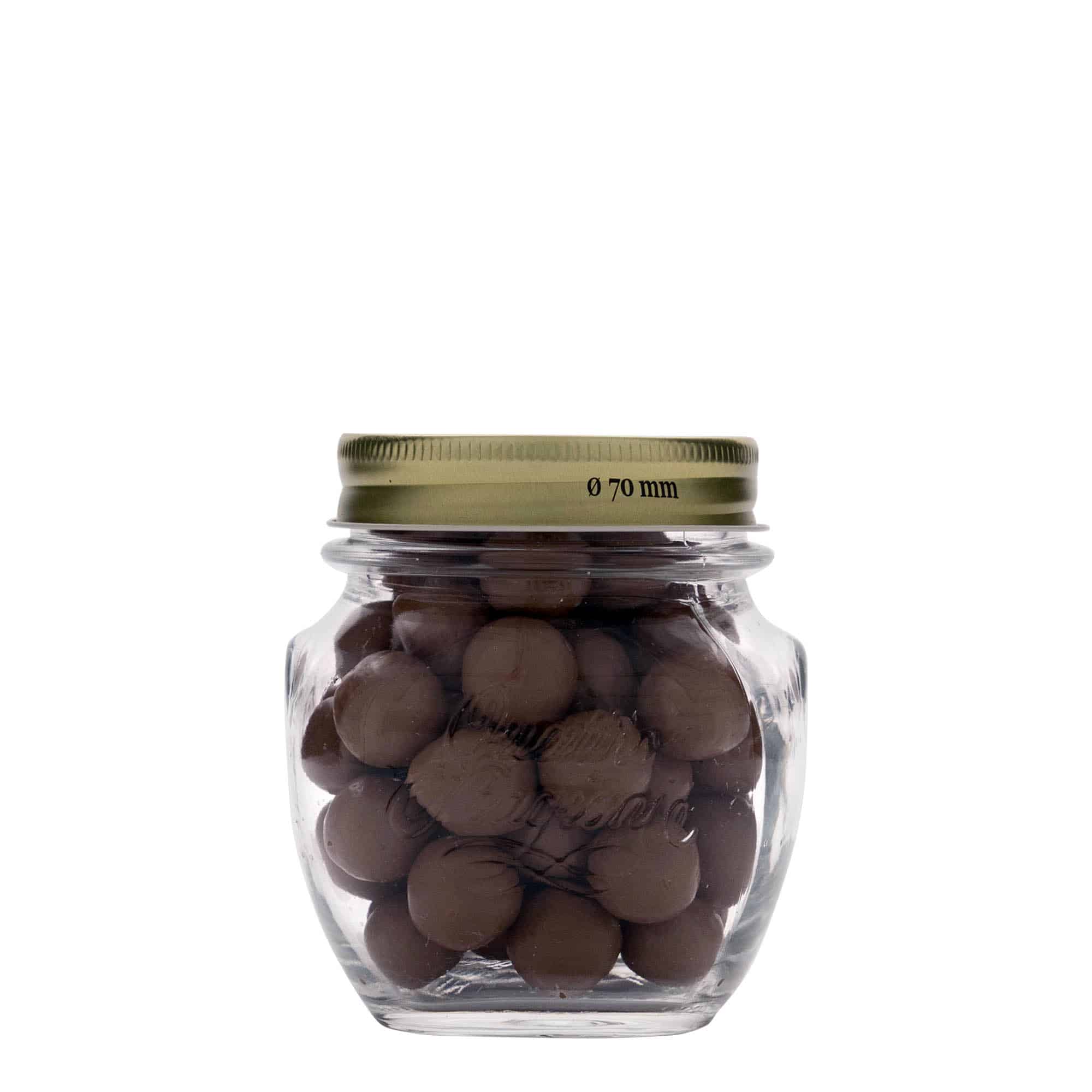 300 ml koristepurkki 'Quattro Stagioni', suu: Kierrekorkki