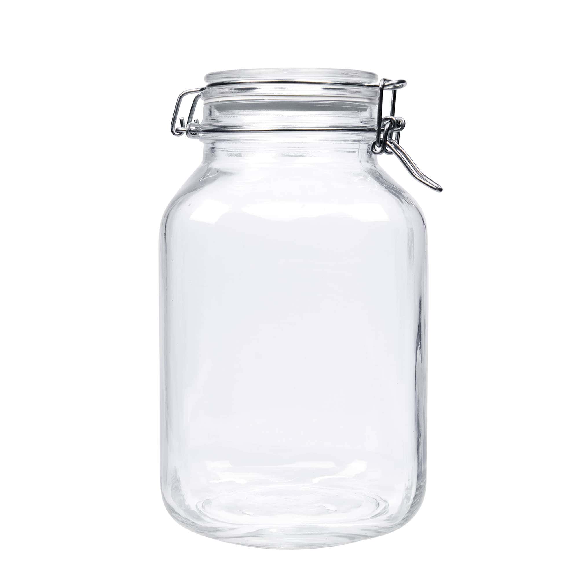 3000 ml patenttikorkkilasipurkki 'Fido', neliö, suu: patenttikorkki 3000 ml patenttikorkkilasipurkki 'Fido', neliö, suu: patenttikorkki