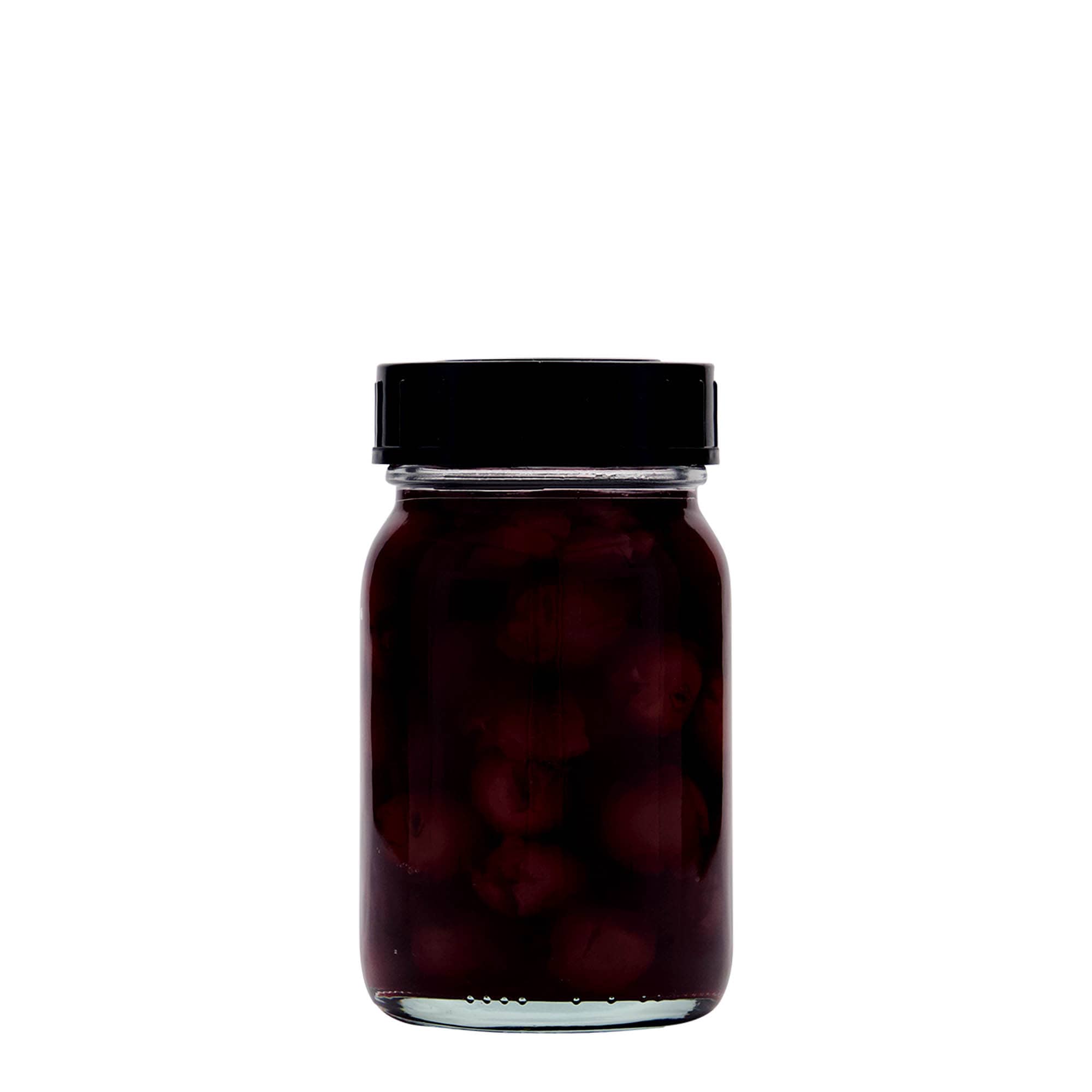 200 ml leveäkaulainen lasi, suuaukko: DIN 55