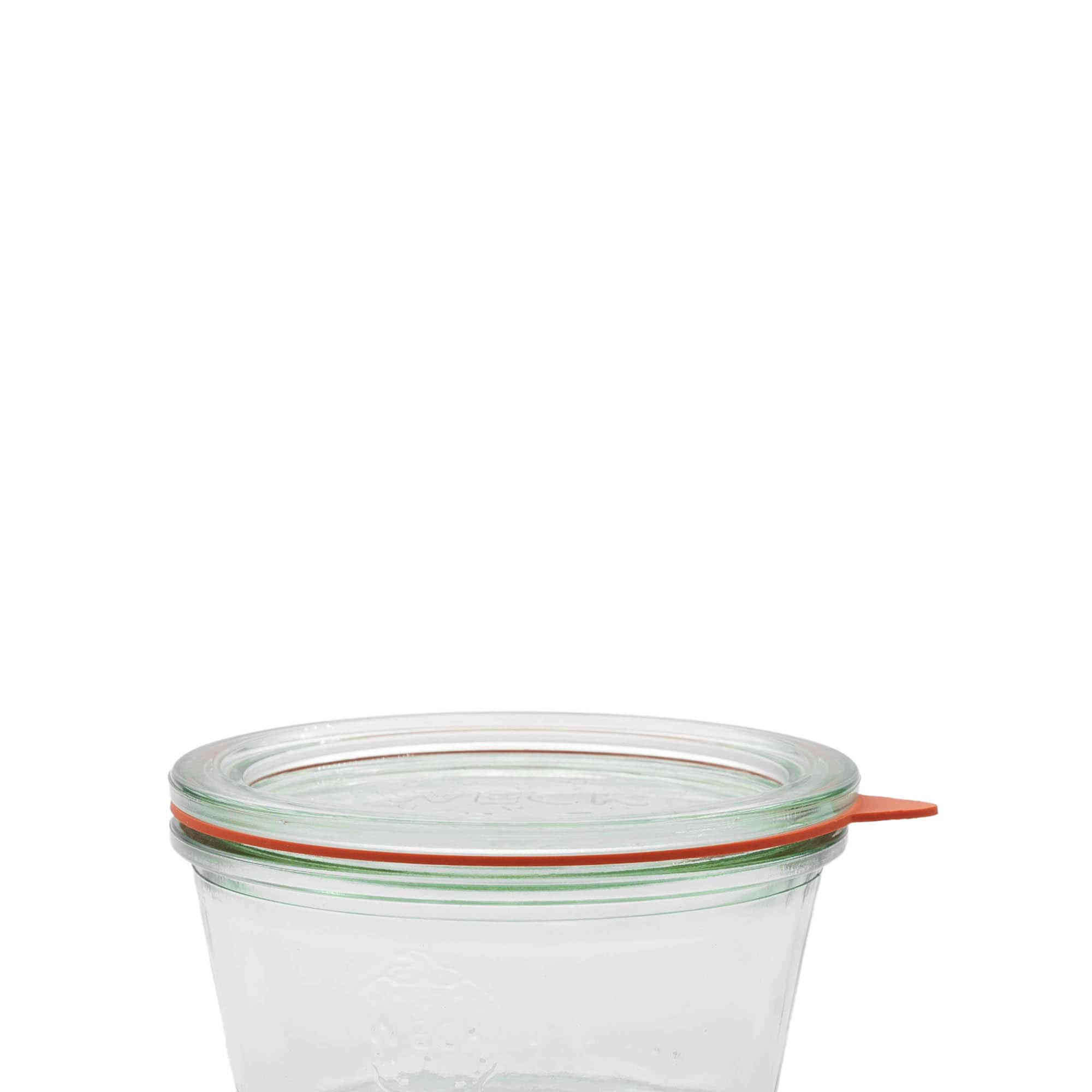 WECK-kiehautusrengas RR100 #, punainen, suu: pyöreä reuna WECK-kiehautusrengas RR100 #, punainen, suu: pyöreä reuna