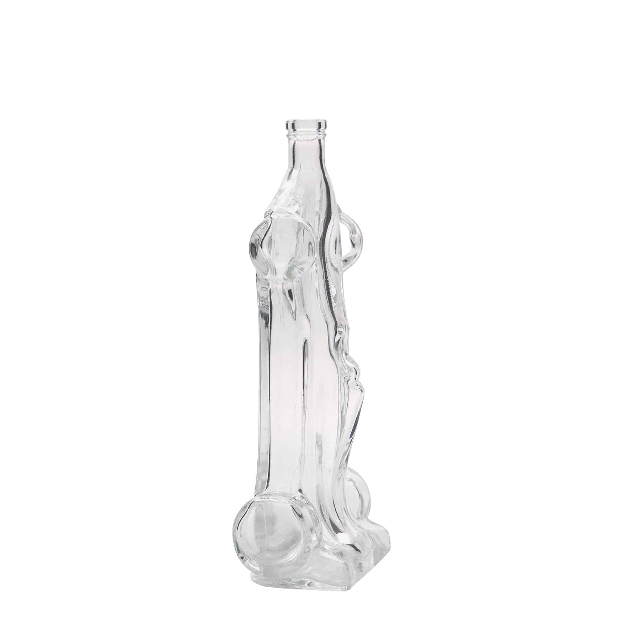 200 ml lasipullo ”Kilpa-auto”, suuaukko: korkki