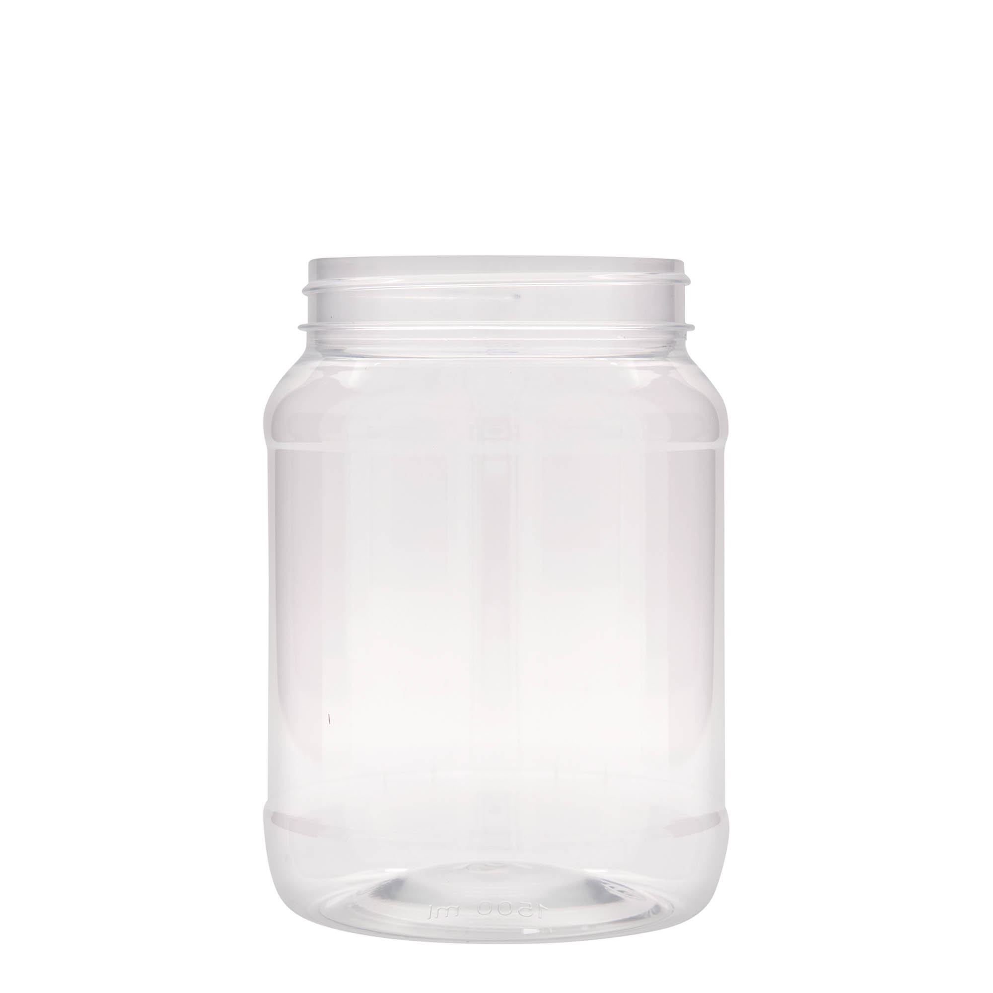 1.500 ml PET-purkki 'Lulu', muovia, suuaukko: 100/400 1.500 ml PET-purkki 'Lulu', muovia, suuaukko: 100/400