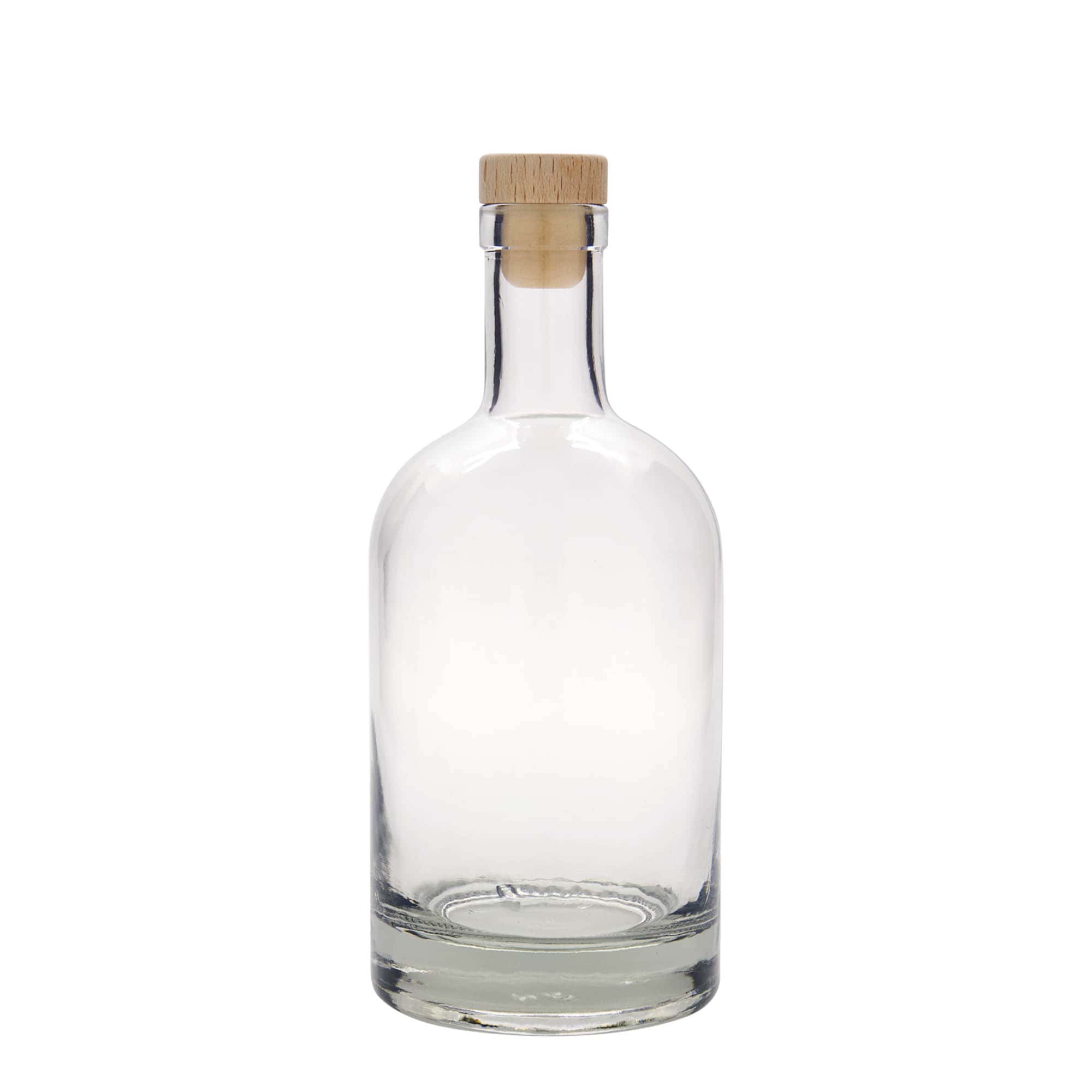 700 ml lasipullo ”First Class”, suuaukko: korkki