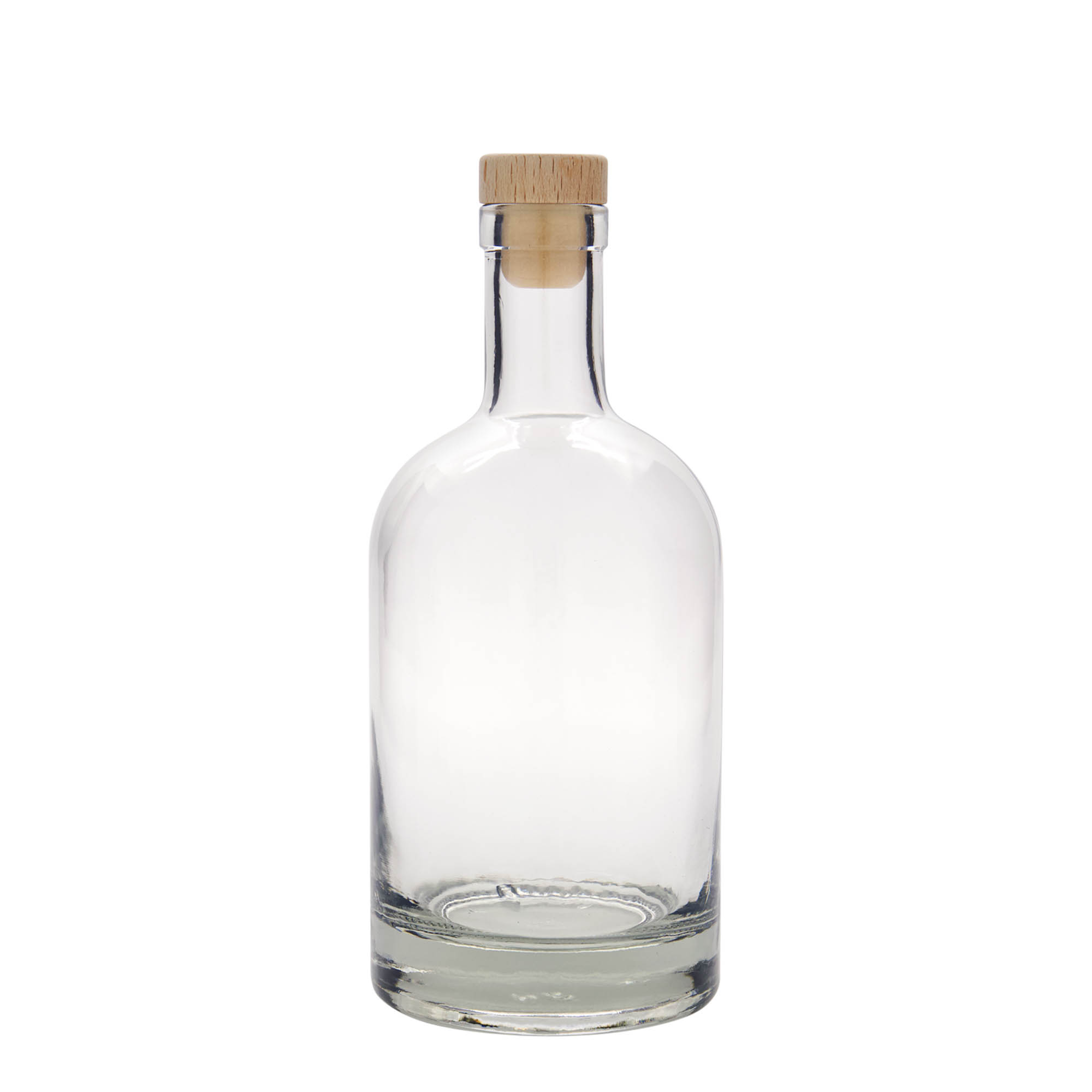 700 ml lasipullo ”First Class”, suuaukko: korkki