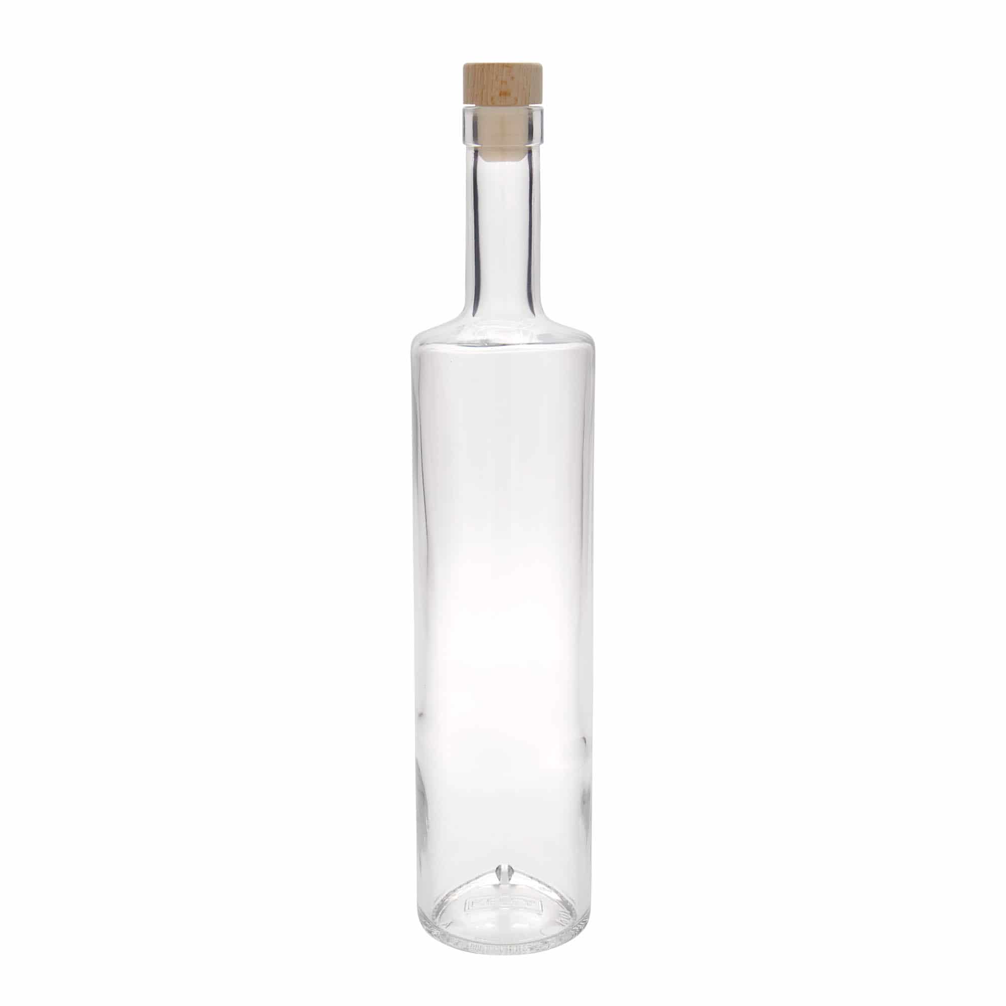 700 ml lasipullo 'Centurio', suu: korkki