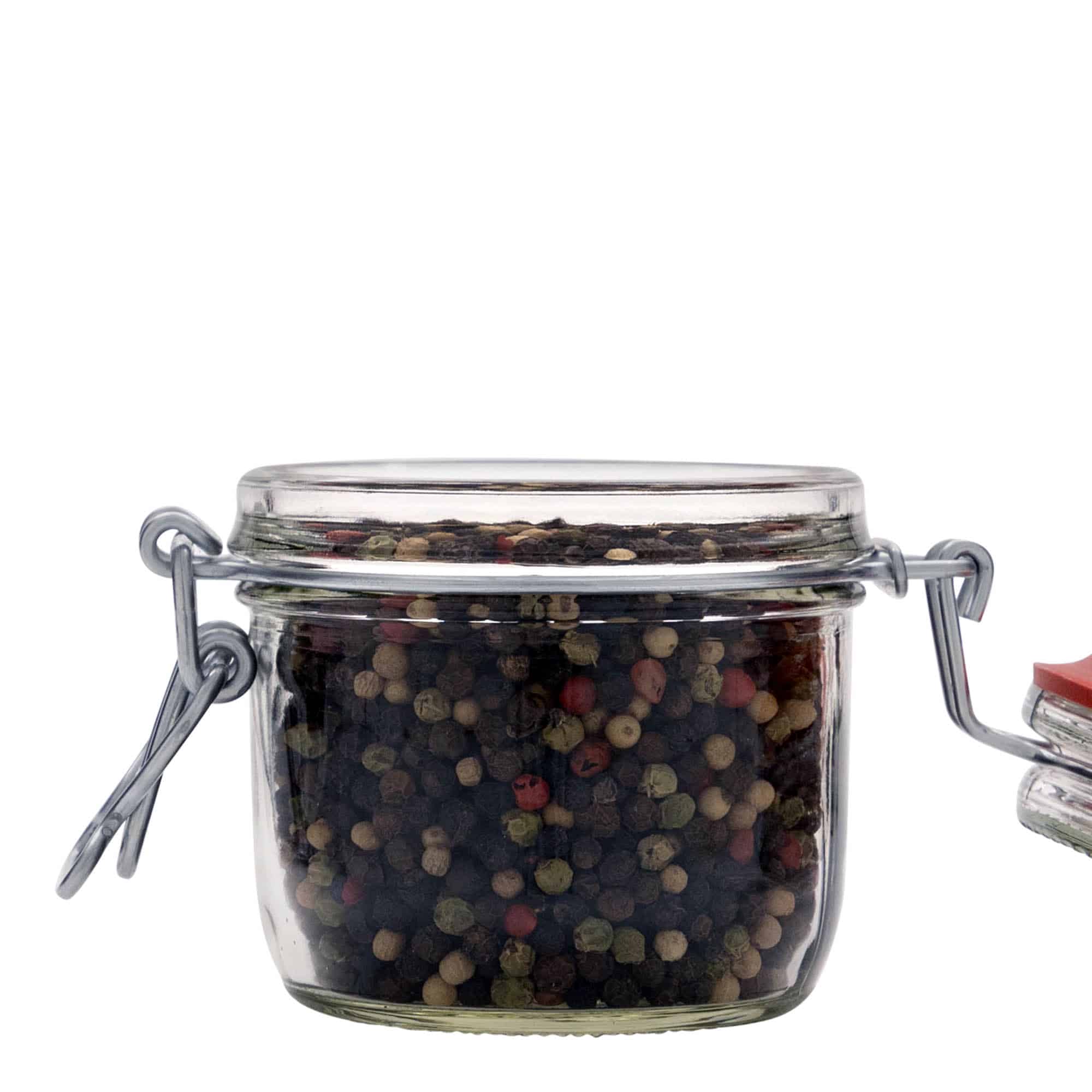 255 ml patenttikorkkilasipurkki, suu: patenttikorkki