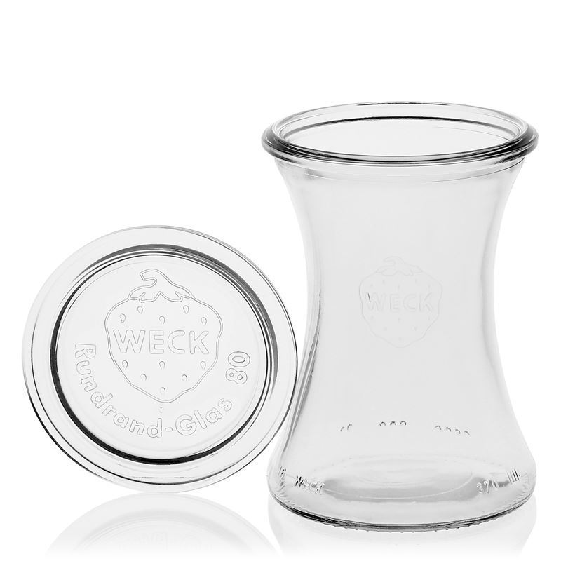 370 ml WECK-herkkulasia, suuaukko: pyöreä reuna 370 ml WECK-herkkulasia, suuaukko: pyöreä reuna