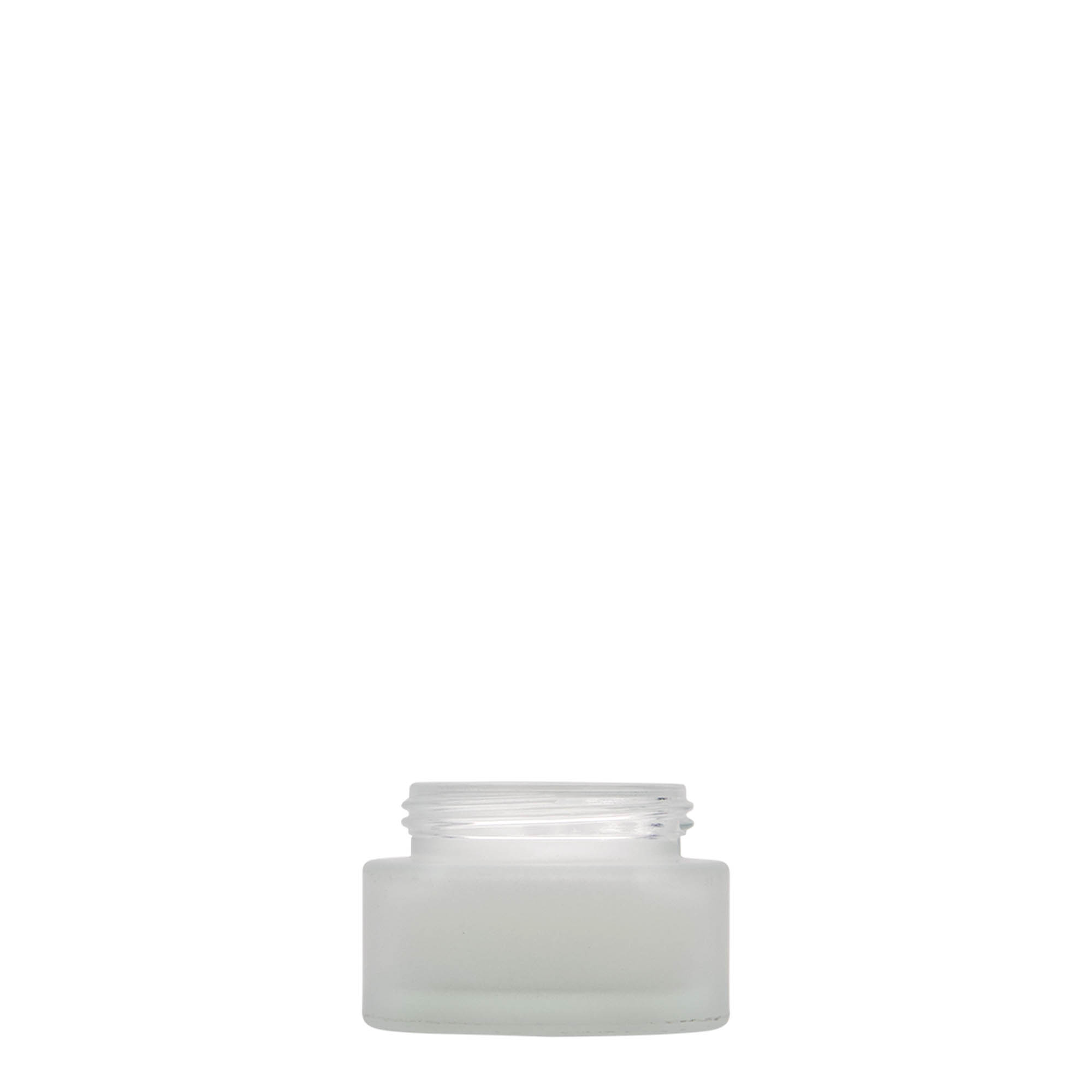 15 ml purkki ”Platin Edition”, lasia, huurrettu, suuaukko: ruuvikorkki