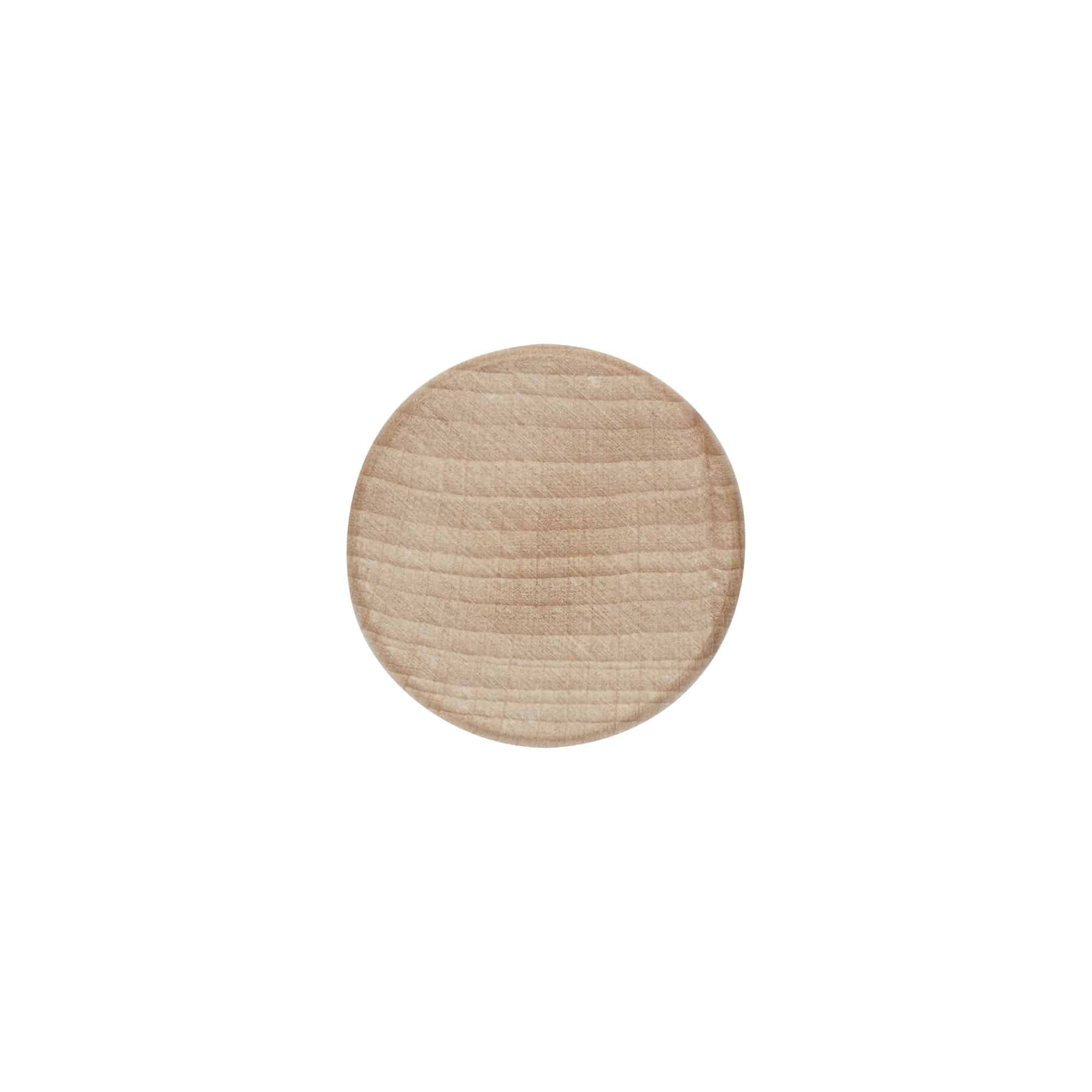 Ruuvikorkki, puu, beige, suulle: GPI 28/400