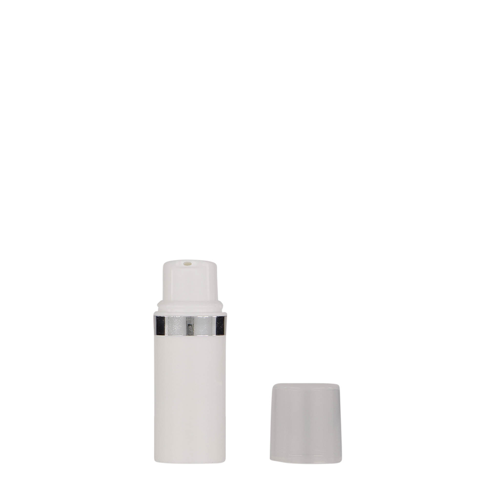 5 ml Airless-annostelija 'Nano', PP-muovia, valkoinen 5 ml Airless-annostelija 'Nano', PP-muovia, valkoinen