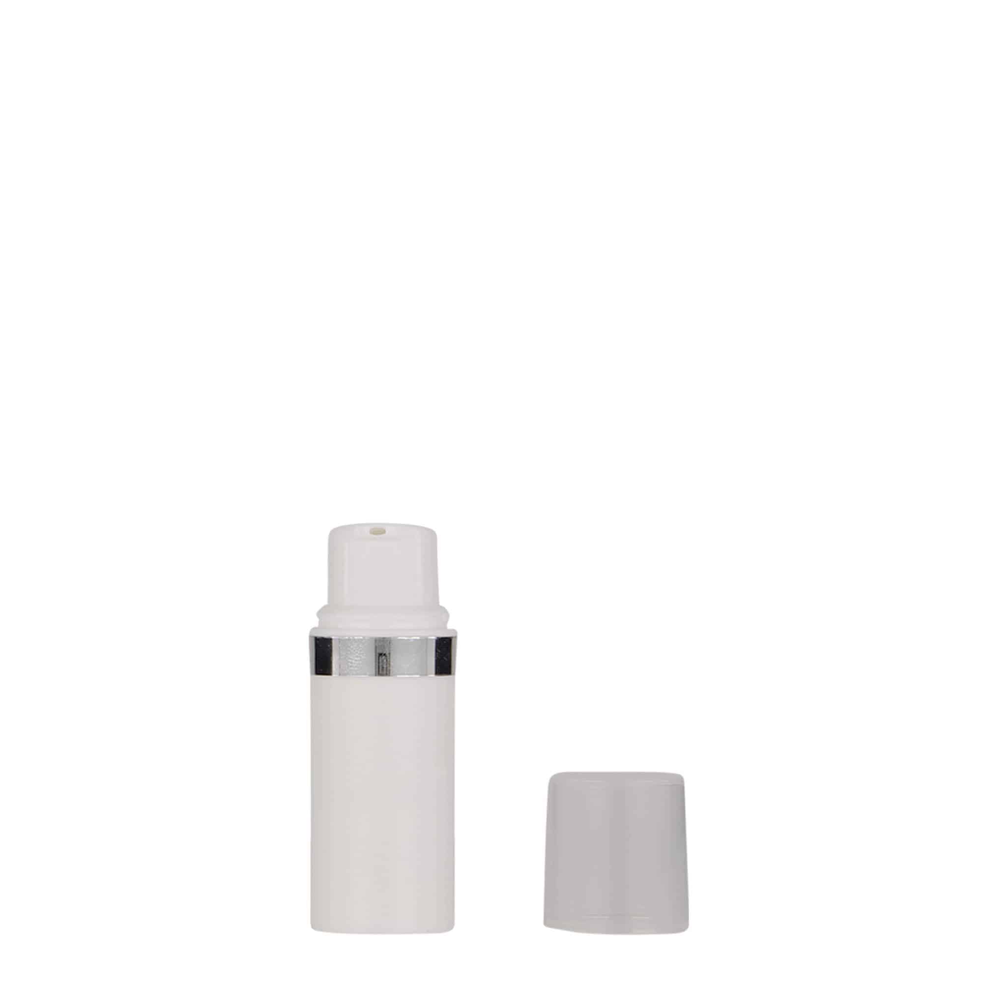 5 ml Airless-annostelija 'Nano', PP-muovia, valkoinen