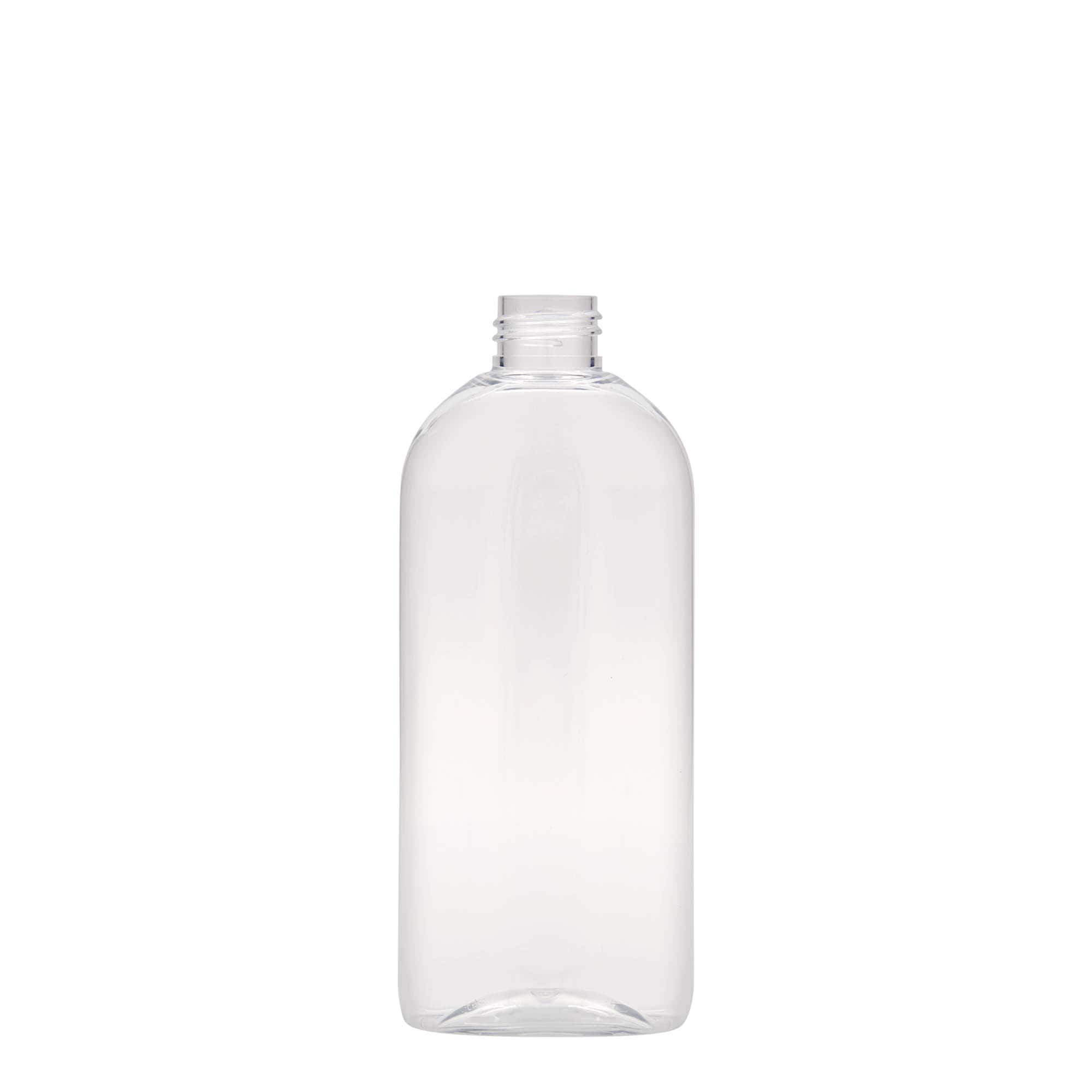 250 ml PET-pullo ”Iris”, ovaali, muovia, suuaukko: 24/410