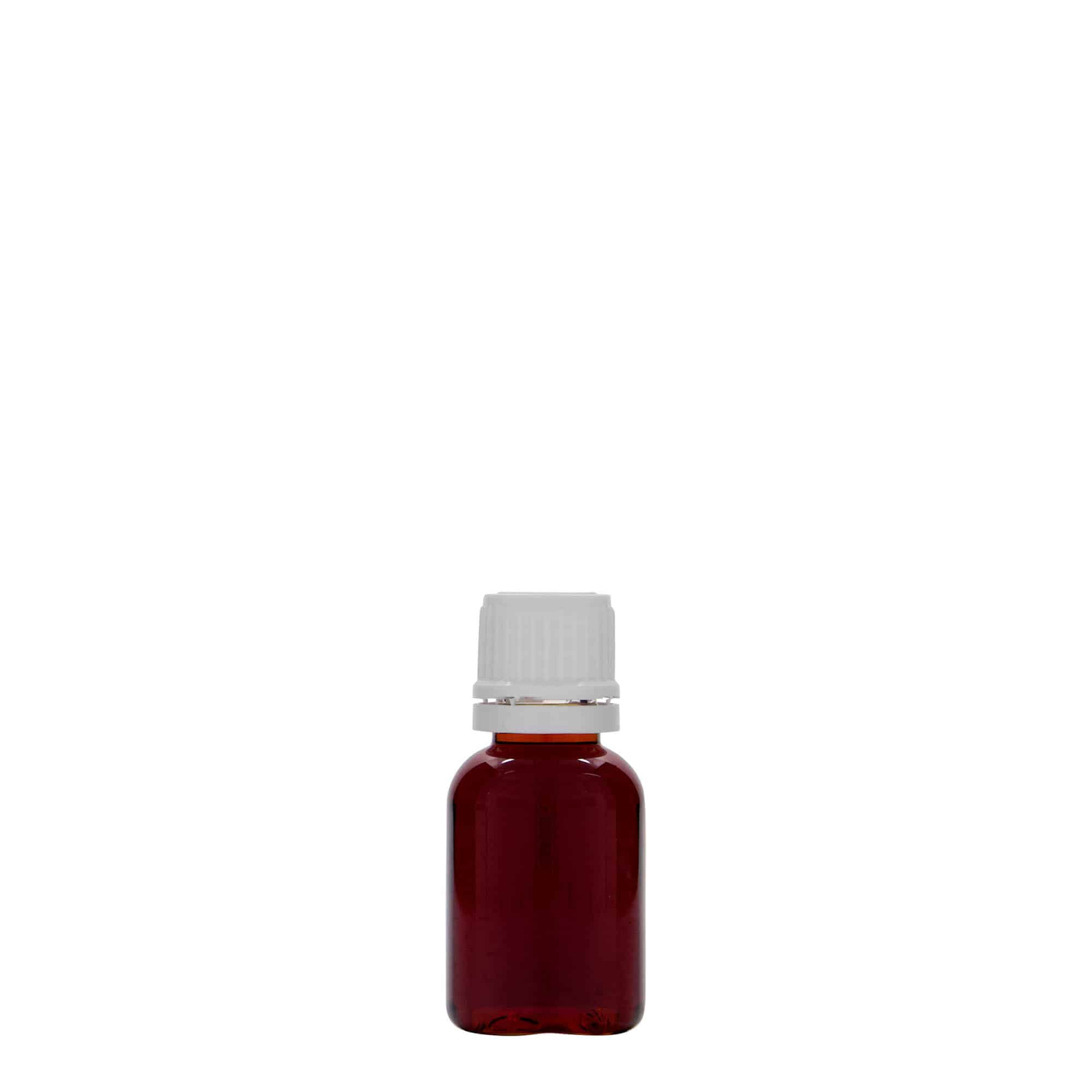 20 ml PET-lääkepullo 'Easy Living', muovia, suuaukko: DIN 18