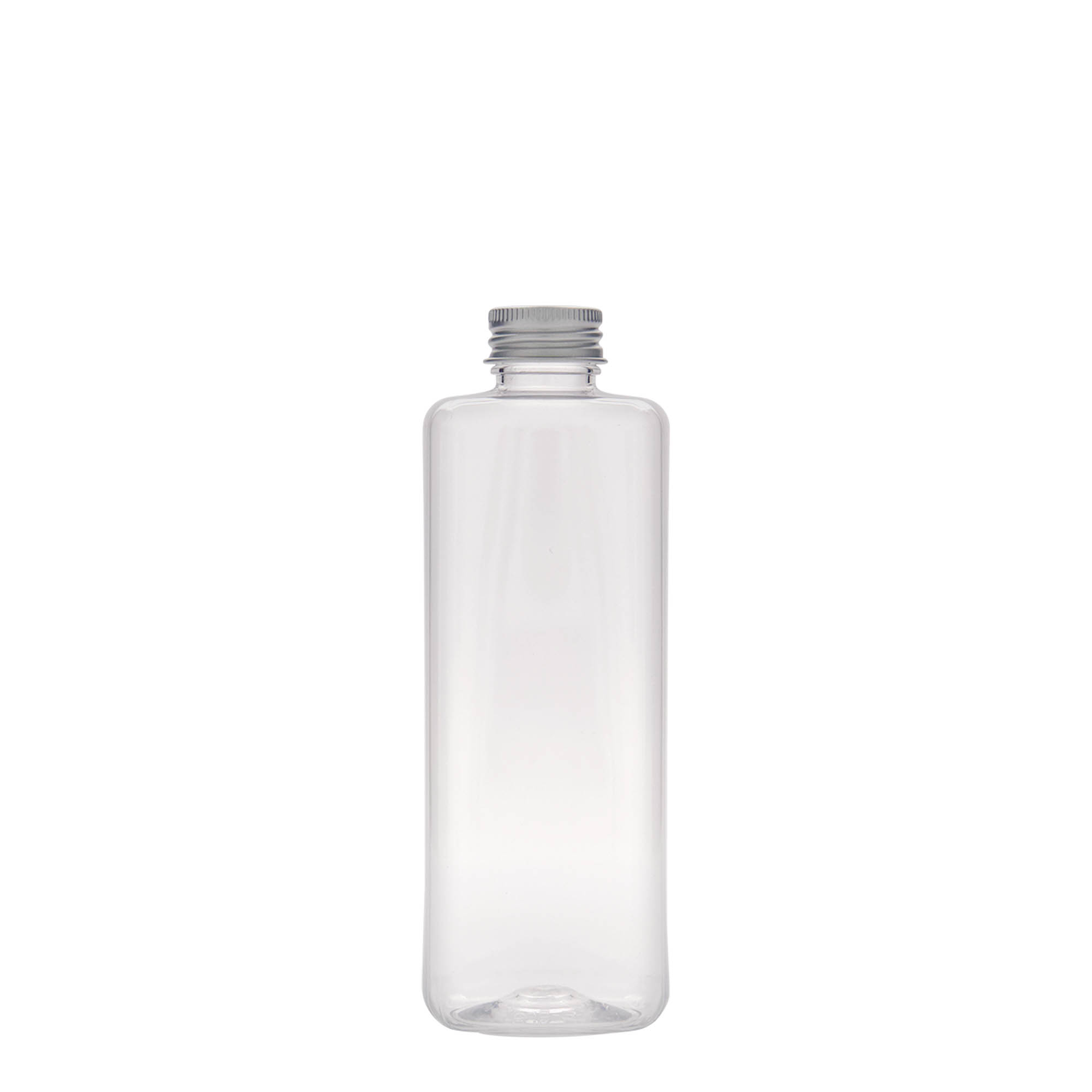 300 ml PET-pullo 'Karl', neliömäinen, muovia, suuaukko: 24/410 300 ml PET-pullo 'Karl', neliömäinen, muovia, suuaukko: 24/410